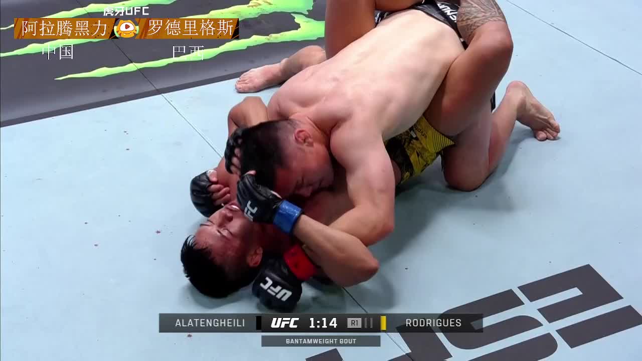 [重播]阿拉腾黑力判定稳赢罗德里格斯！UFC格斗之夜241