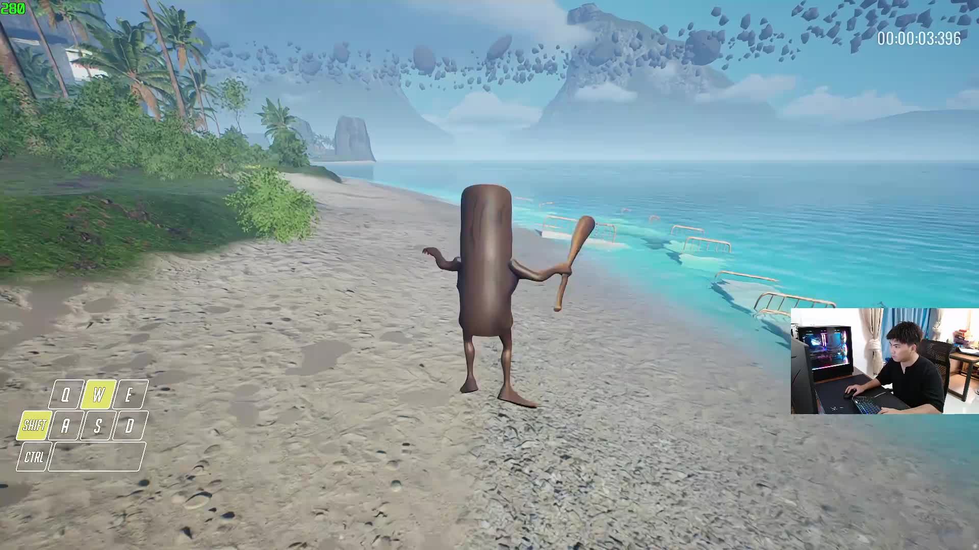 Only UP 目前个人纪录 12分08