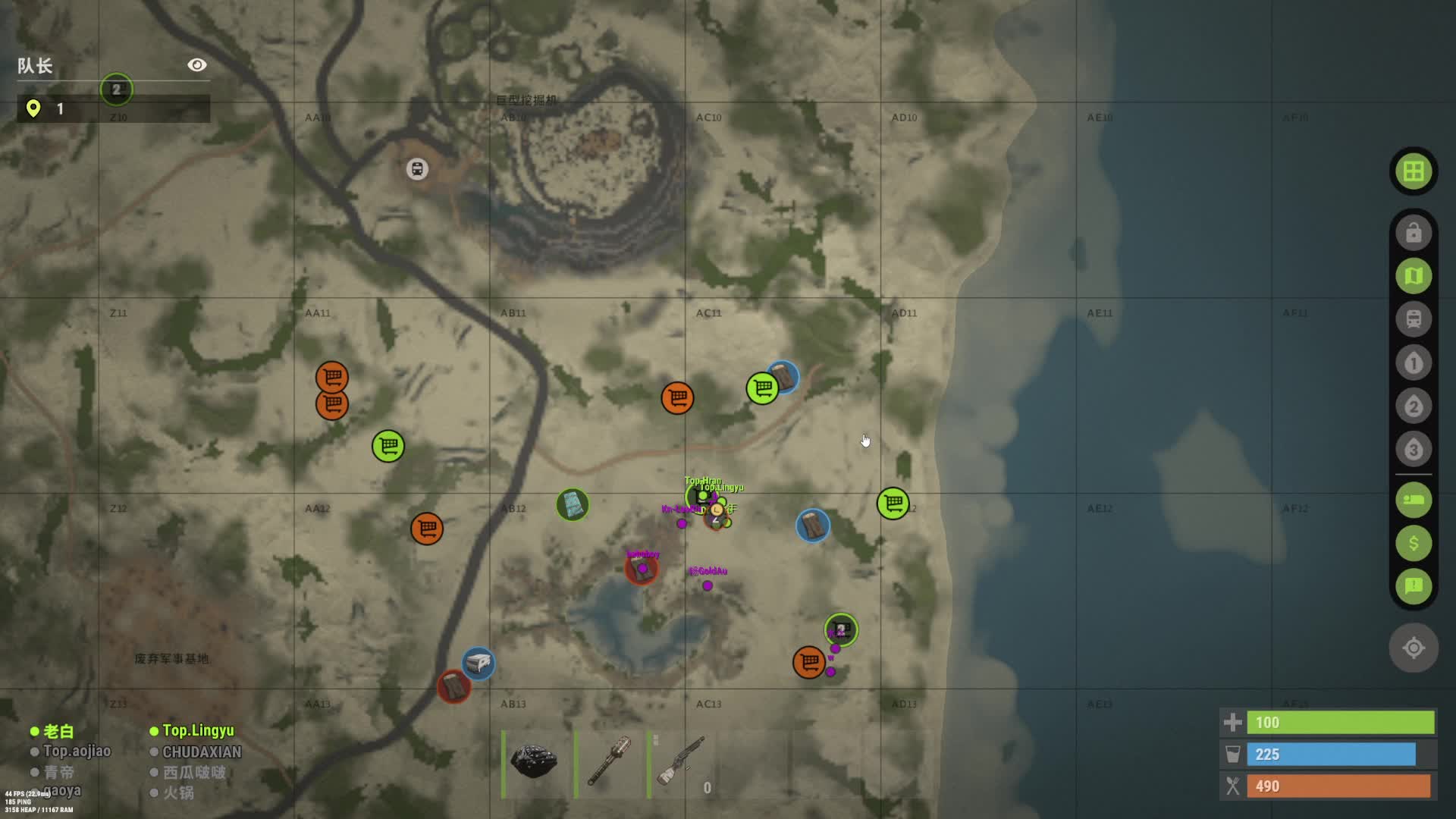 熬死老外！百人大战！