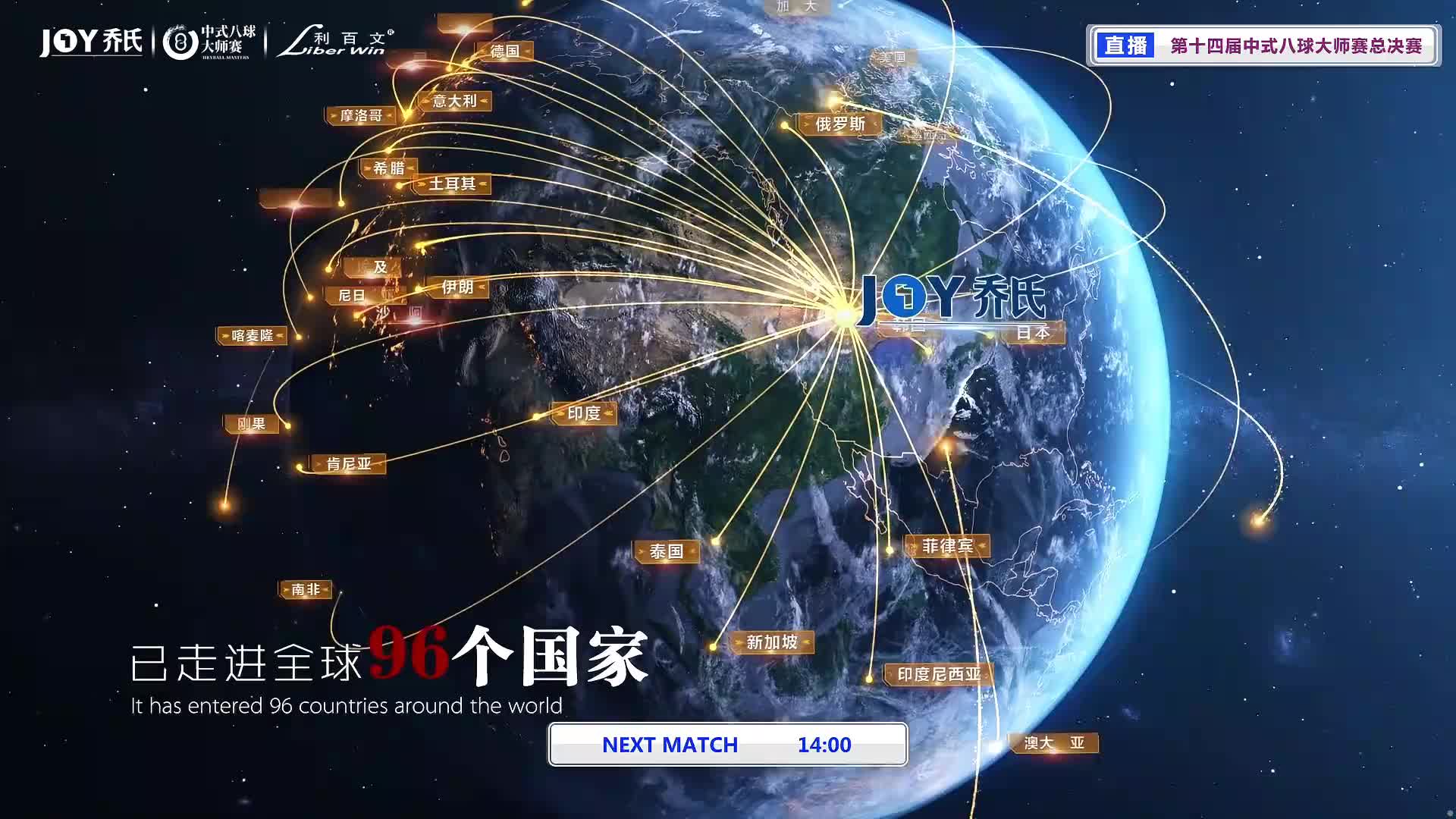 2026中式八球大师赛总决赛TV1台