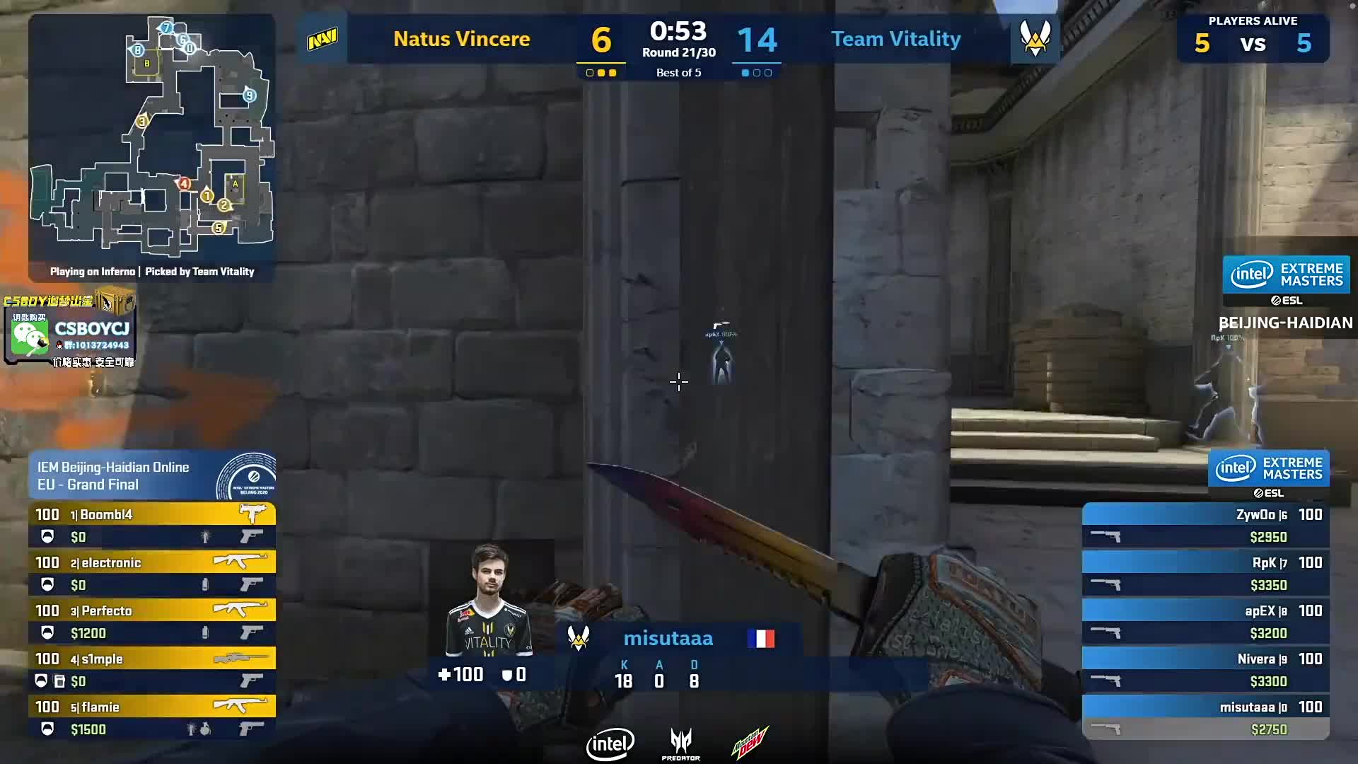 【回顾】CS:GO IEM系列赛赛事经典对决