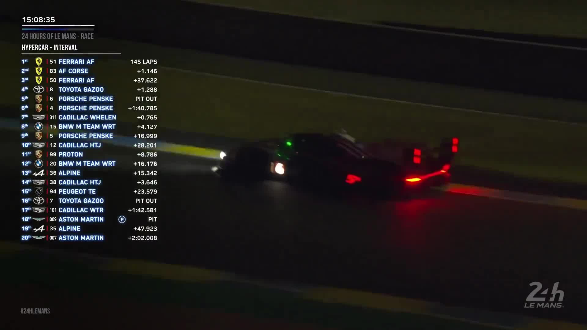 勒芒24小时 分秒必争！热血！