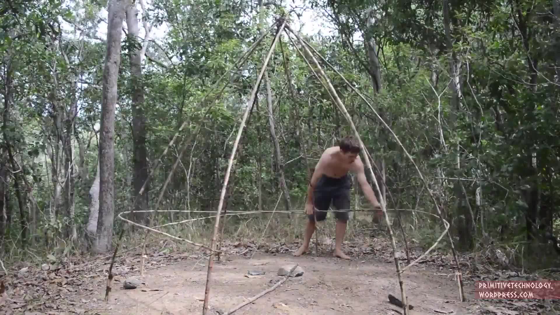 原始技术·小哥徒手建造温馨家园