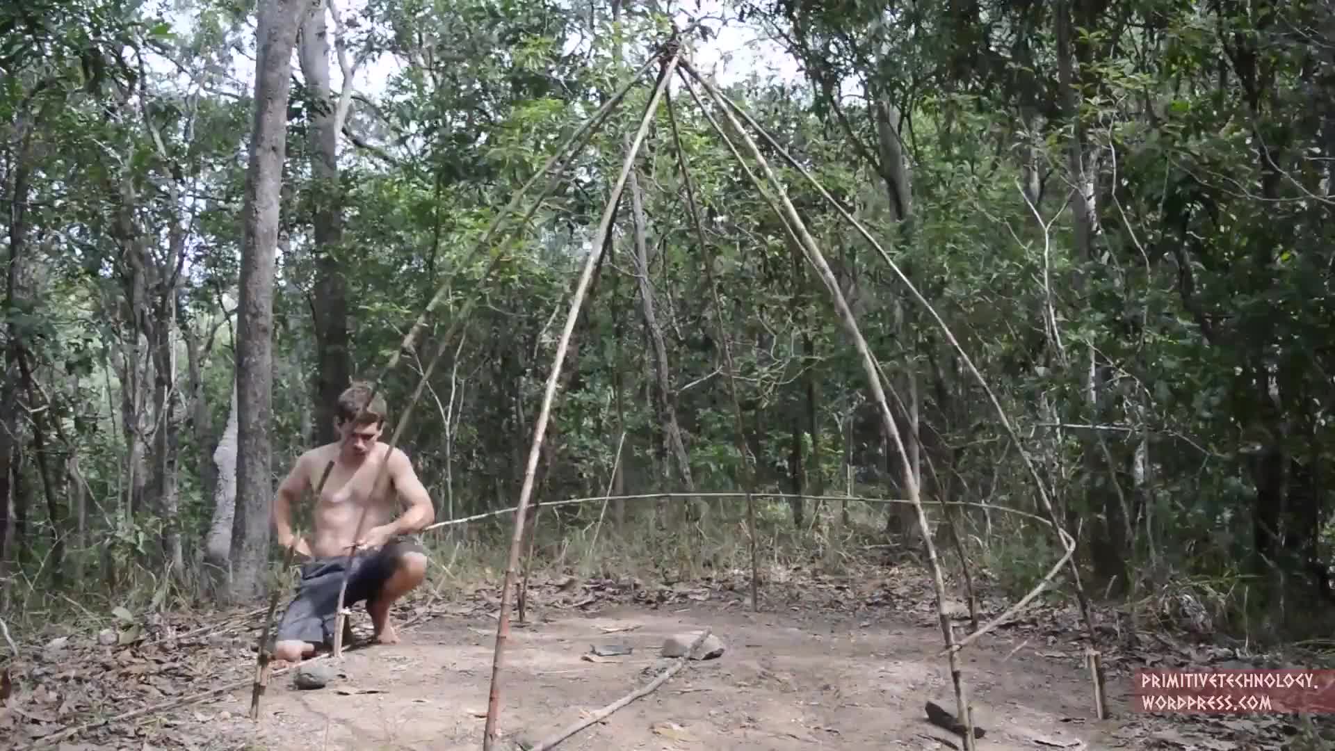 原始技术·小哥徒手建造温馨家园