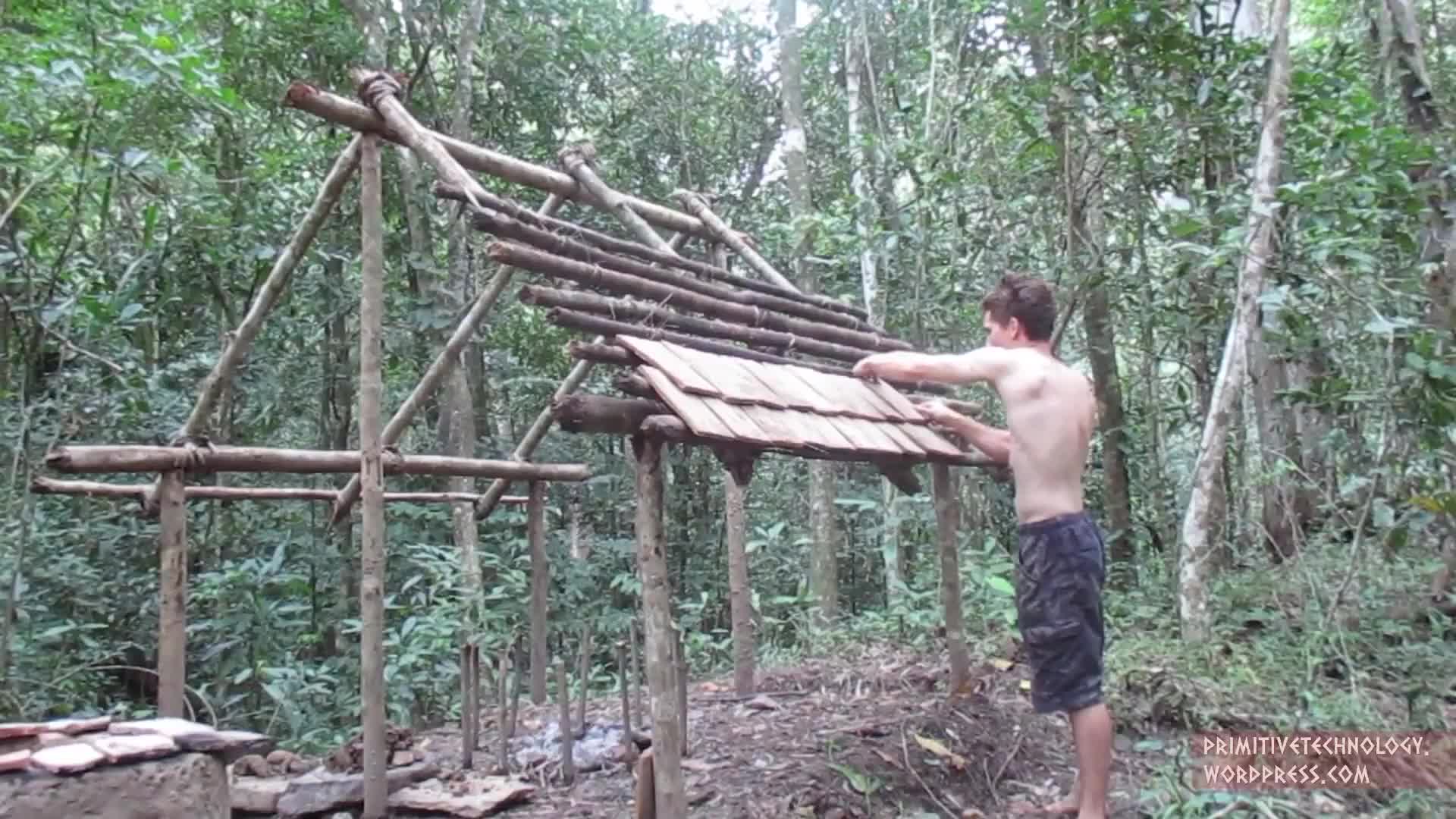 原始技术·小哥徒手建造温馨家园