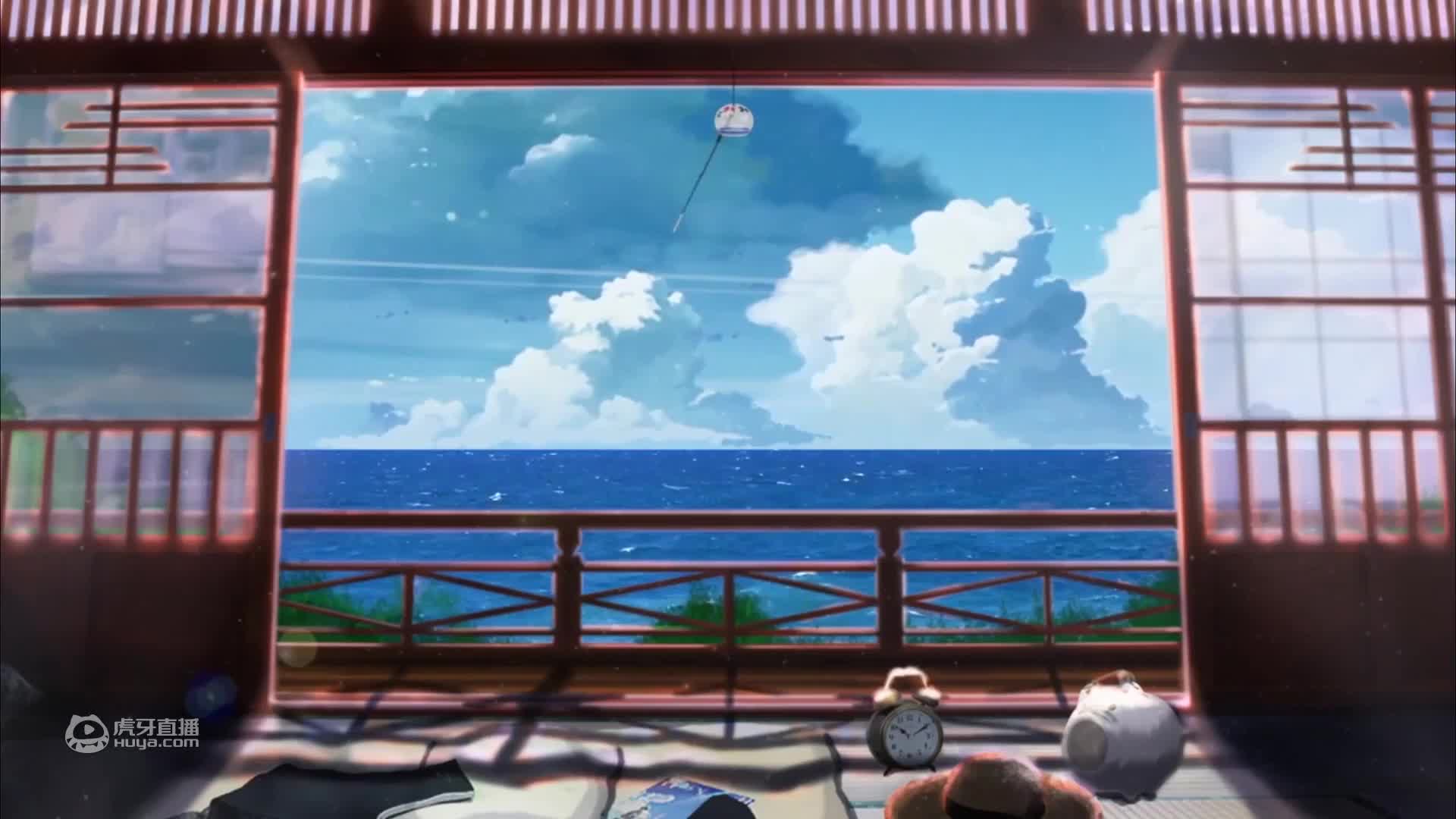 90分钟海浪声+风铃声+蝉鸣声 | 减压系列 | 学习背景音 工作背景音 | STUDY WITH