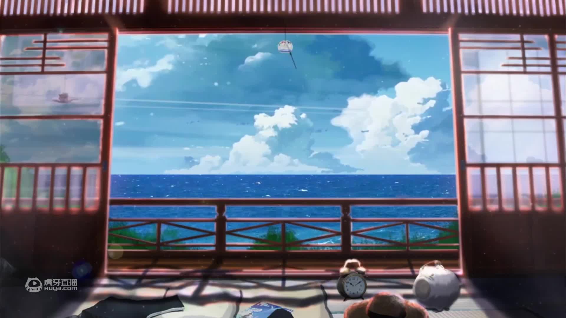 90分钟海浪声+风铃声+蝉鸣声 | 减压系列 | 学习背景音 工作背景音 | STUDY WITH