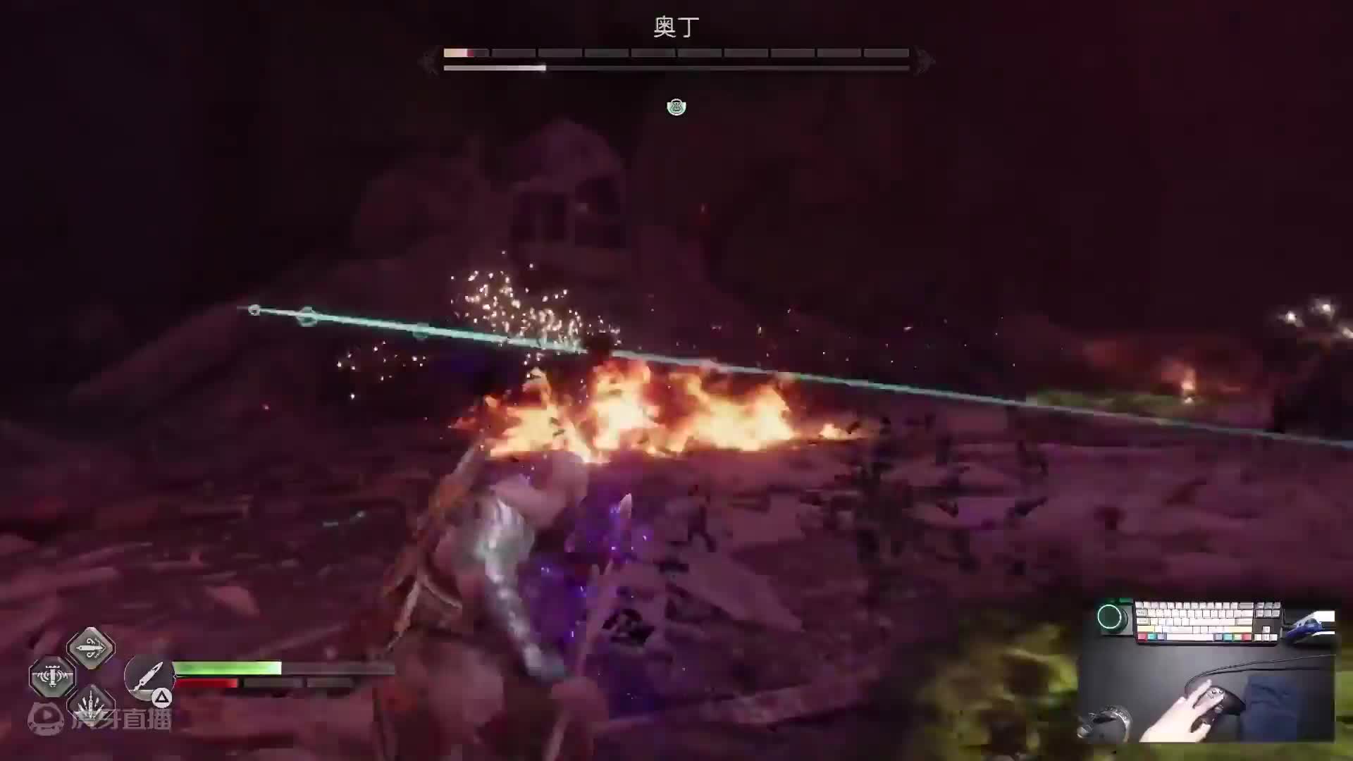 战神难度就这？我一只手都能随便过！