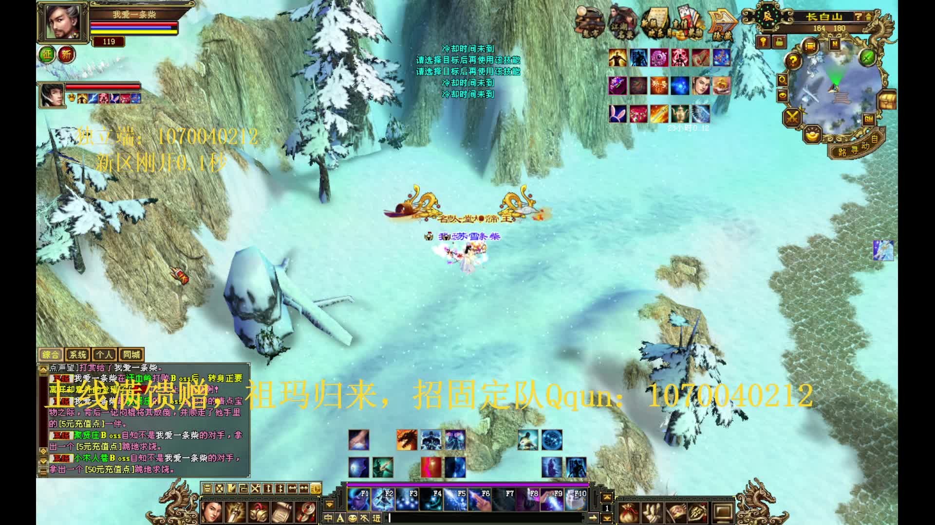 天龙， 归来，装备上移花