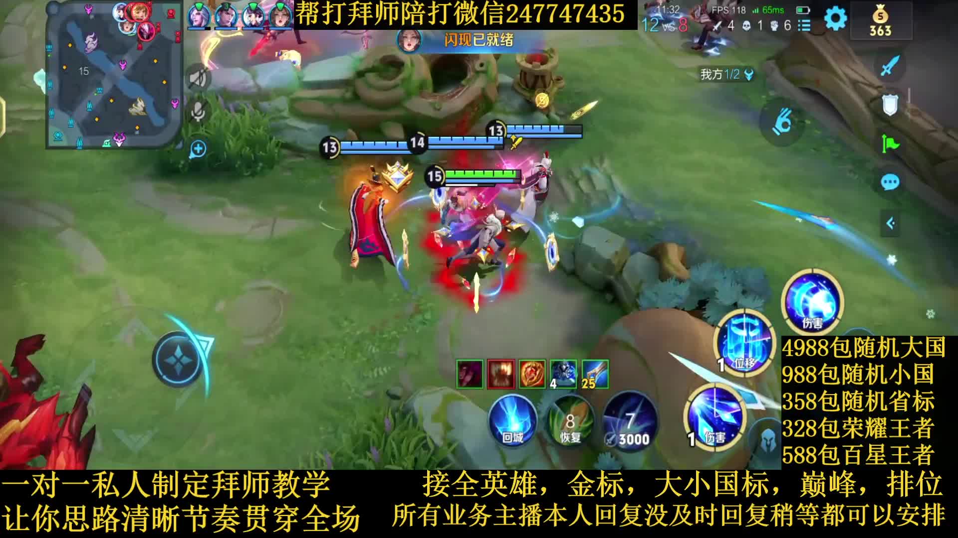 国服诸葛节奏野导师接一切业务包满意免费带