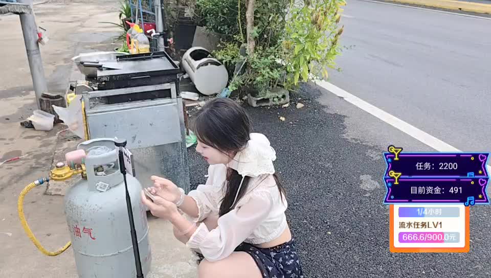 村口免费公益早餐来咯