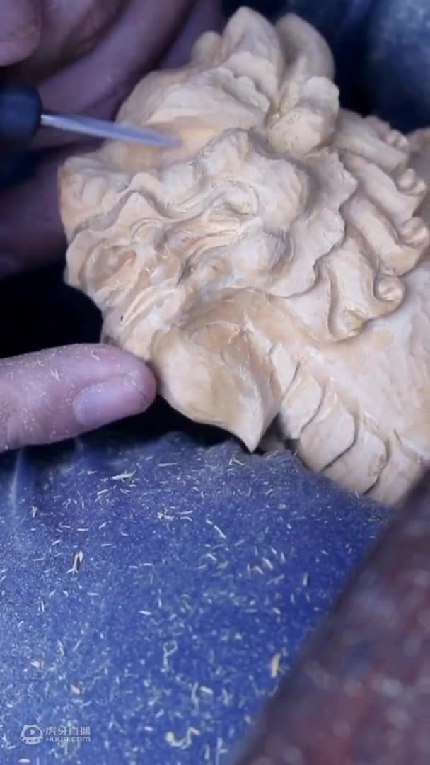 大猫，萌宠出击！【紫檀-木雕-虎头虎威】