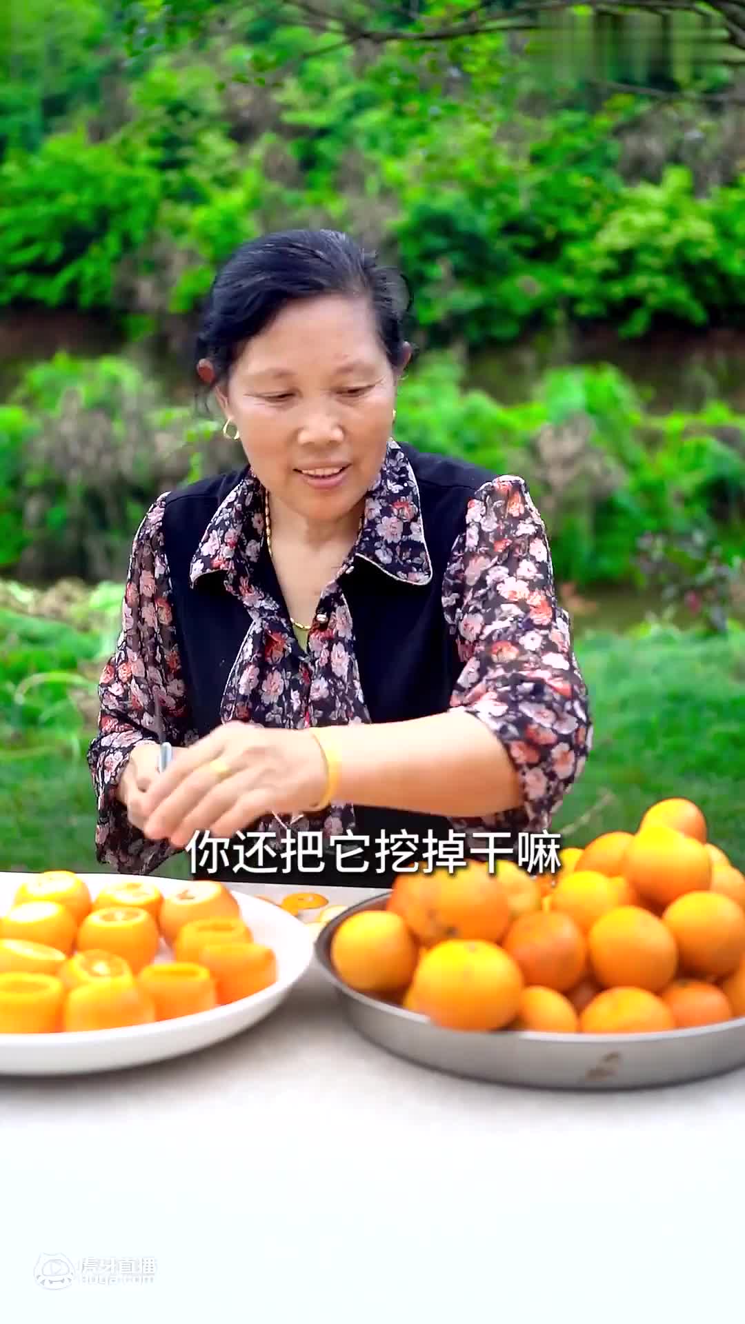 姥姥做的巧克力西瓜蛋糕真的太好吃了