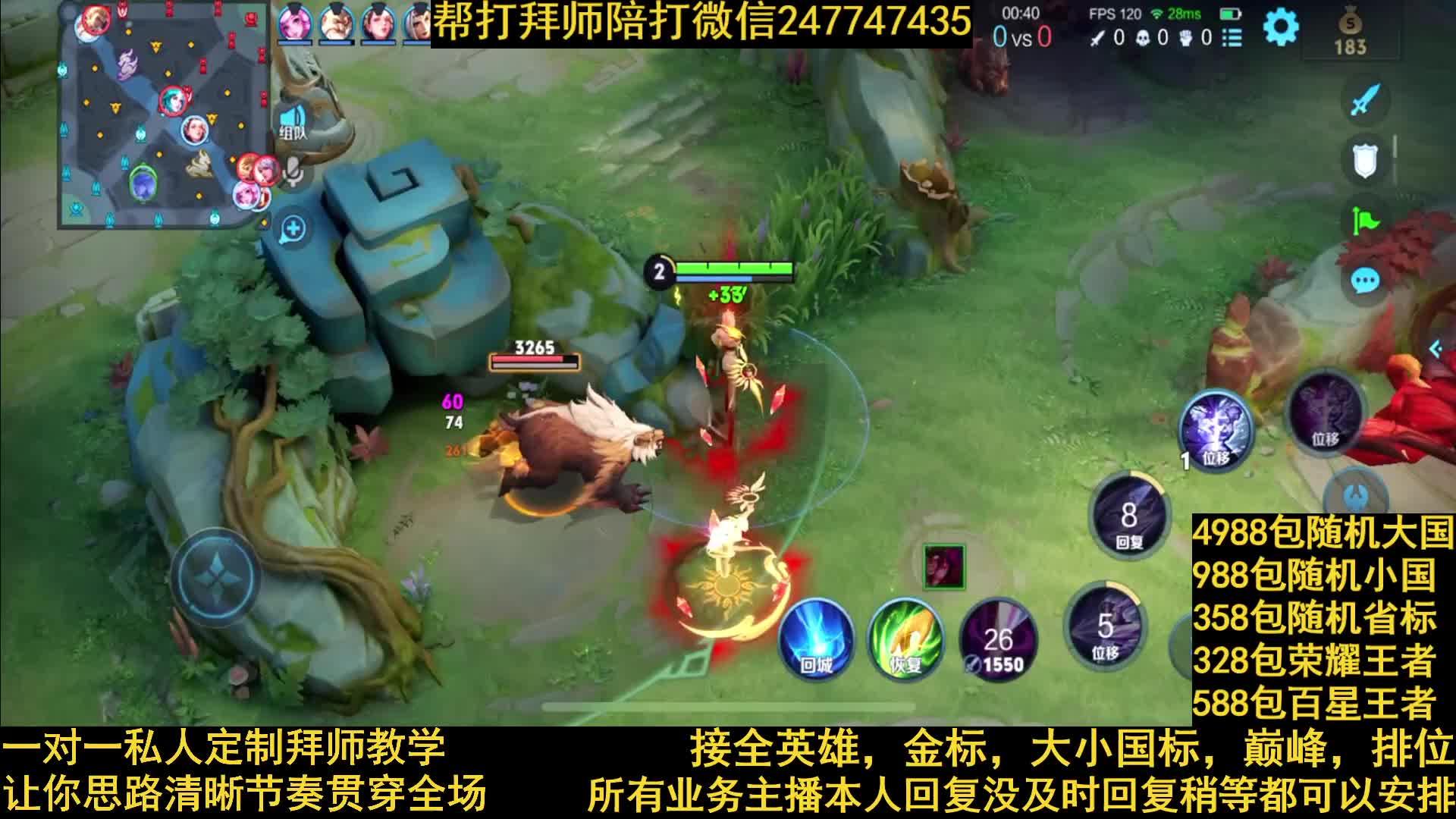 国服镜节奏野导师接一切业务包满意免费露娜