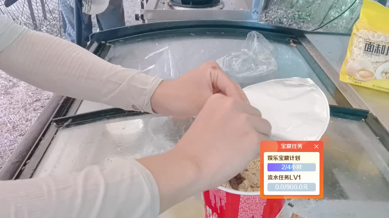 上山寨，做饭