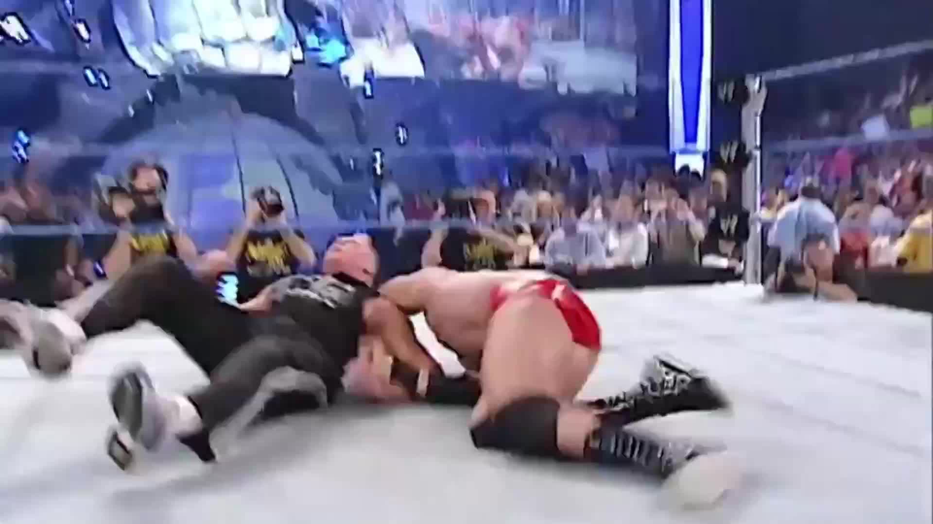 Wwe冷石奥斯汀葬爷强森联动