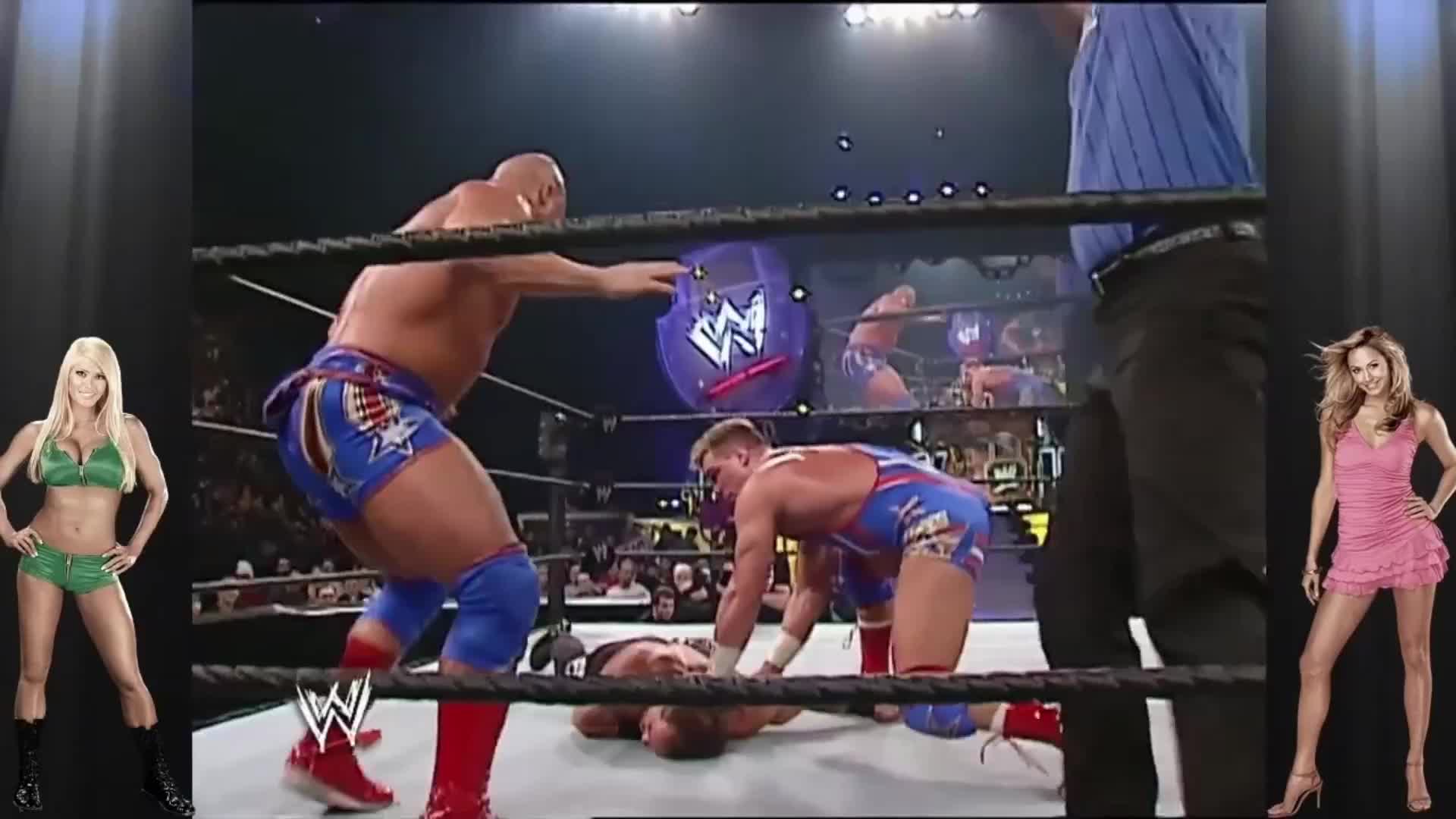 Wwe冷石葬爷强森大布联动剧情
