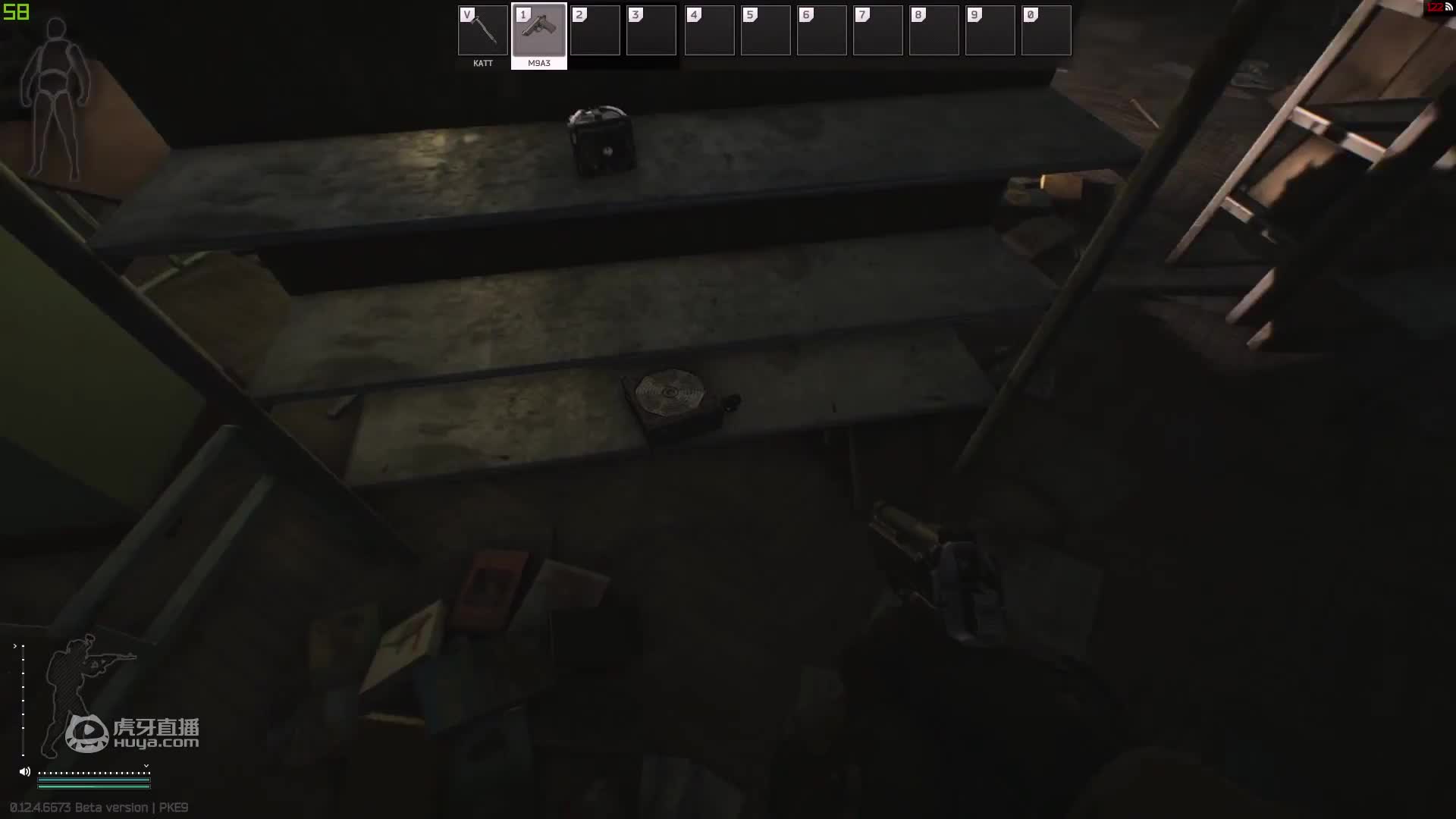 逃离塔科夫 早期跑刀路线视频01