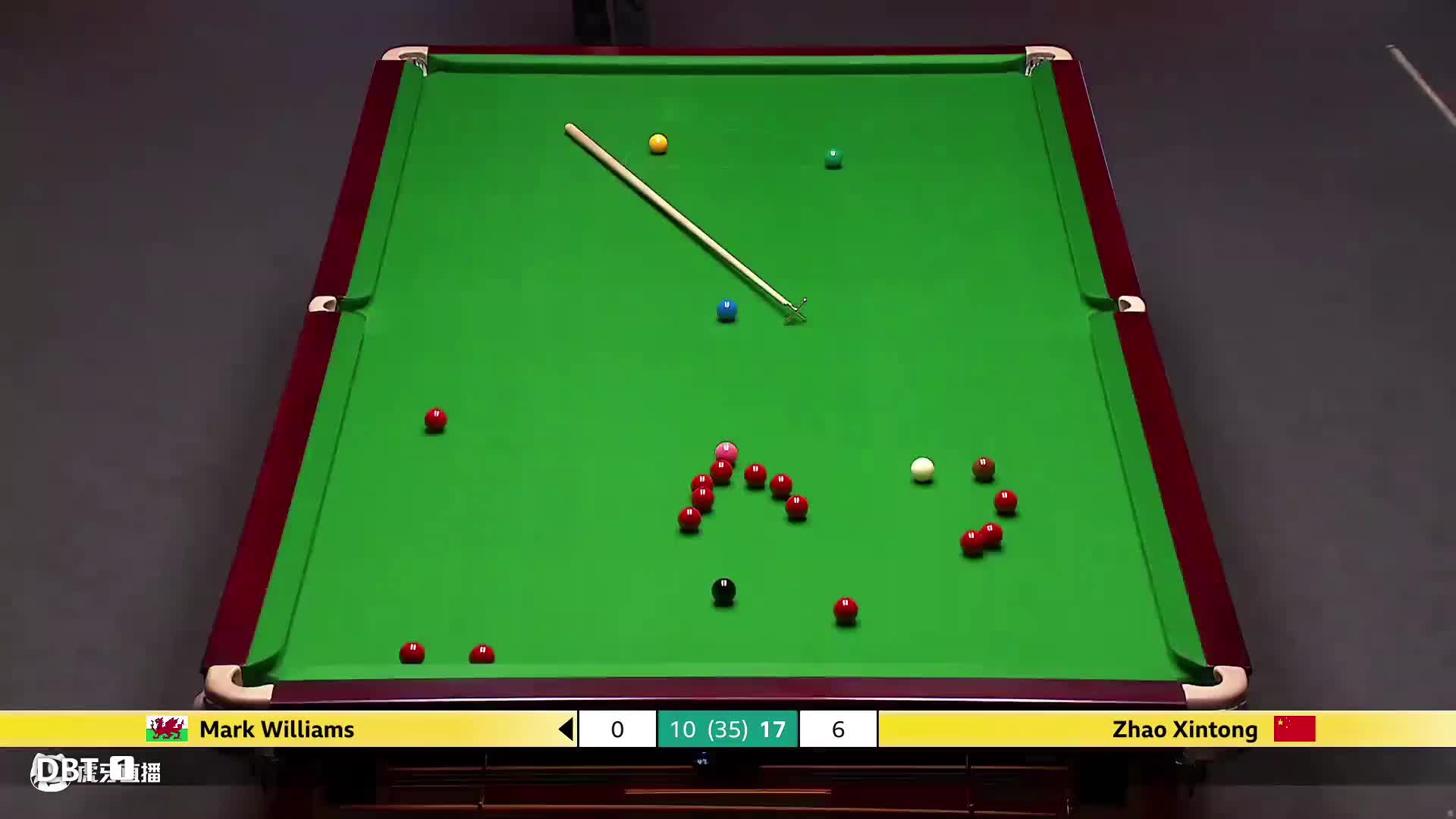 直播 世锦赛 赵心童VS马克-威廉姆斯