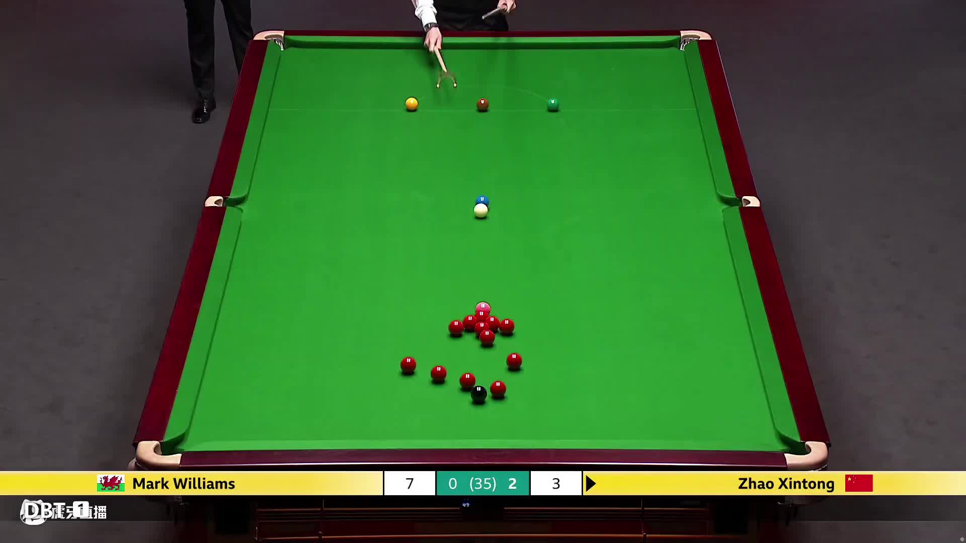 直播 世锦赛 赵心童VS马克-威廉姆斯