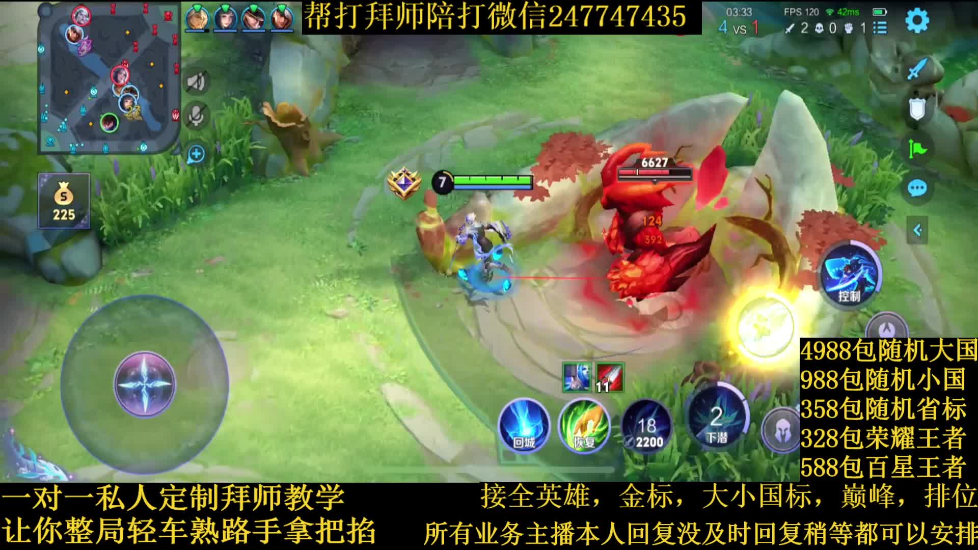 国服澜节奏野导师接一切业务包满意免费镜虎