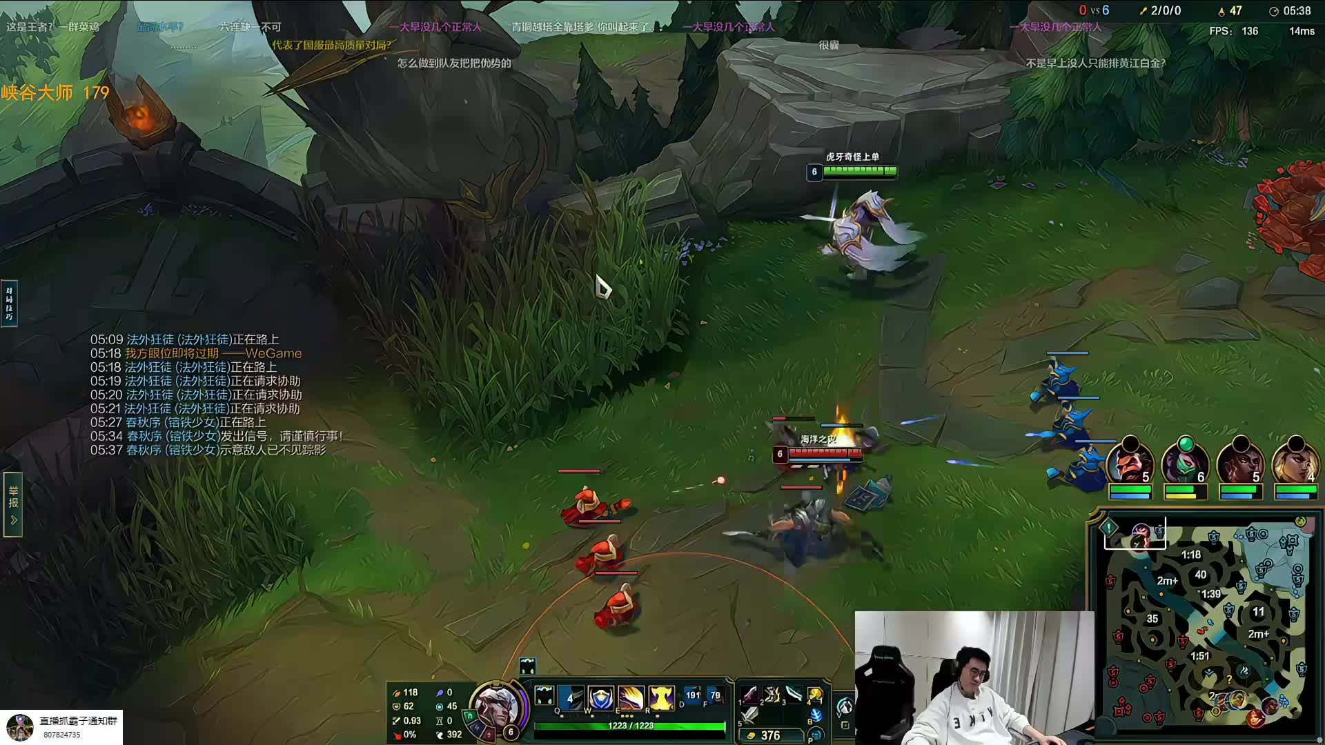 世一金克丝峡谷之巅狙击王幕霸