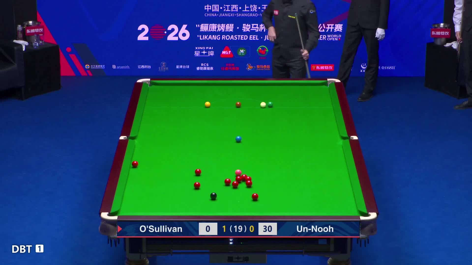 塔猜亚VS奥沙利文公开赛决赛