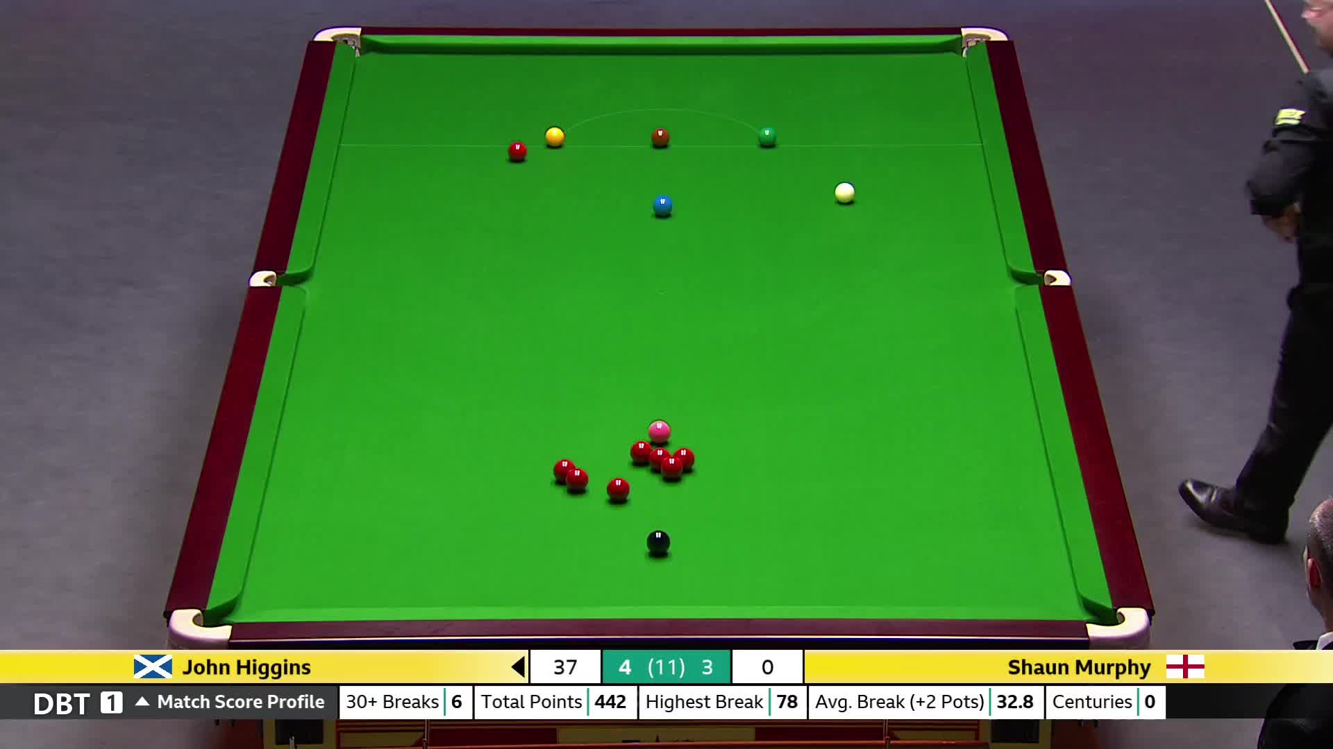 【直播】希金斯VS墨菲英锦赛