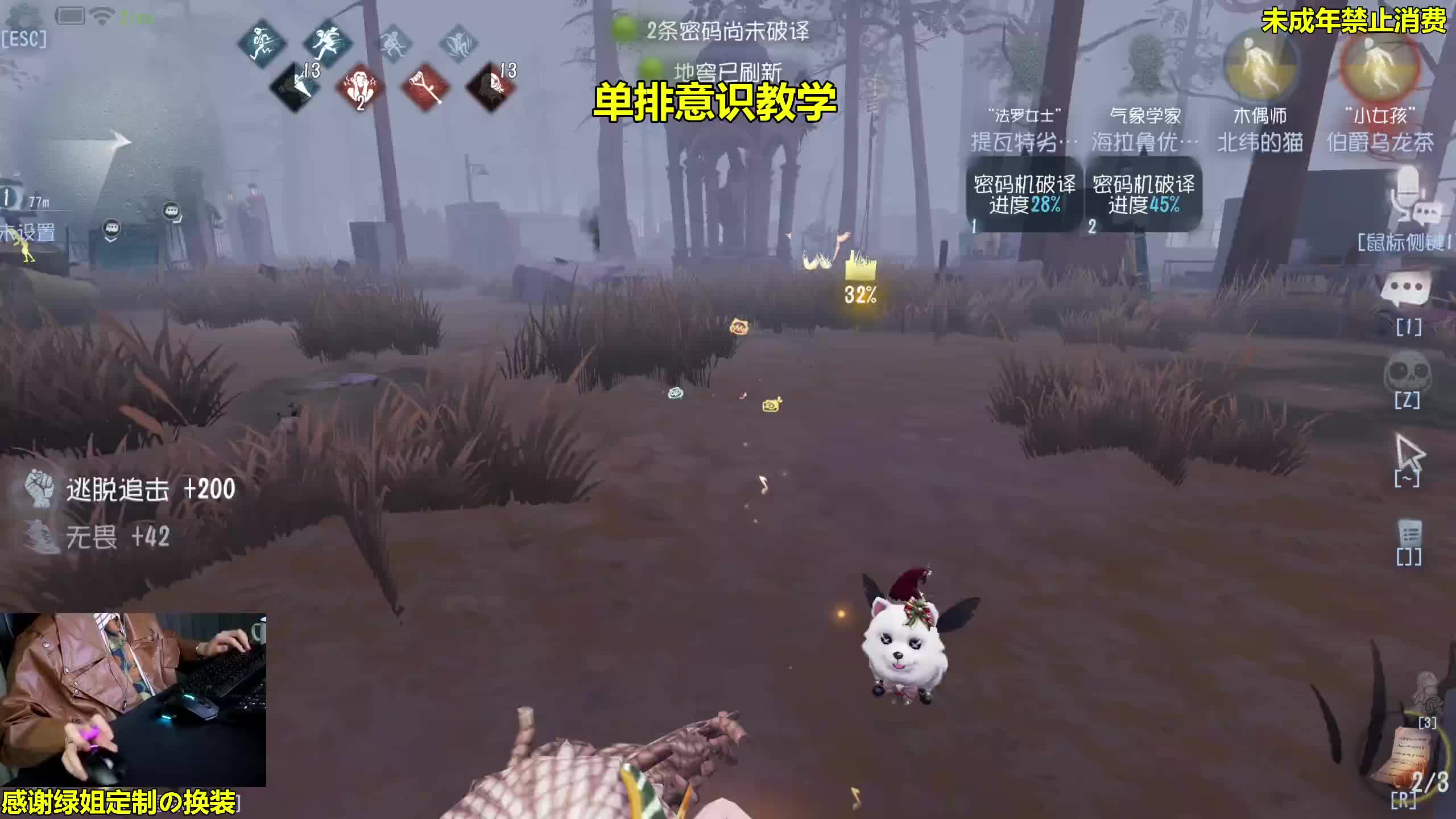 七年开服主播~情绪包稳定~全能人屠教学！