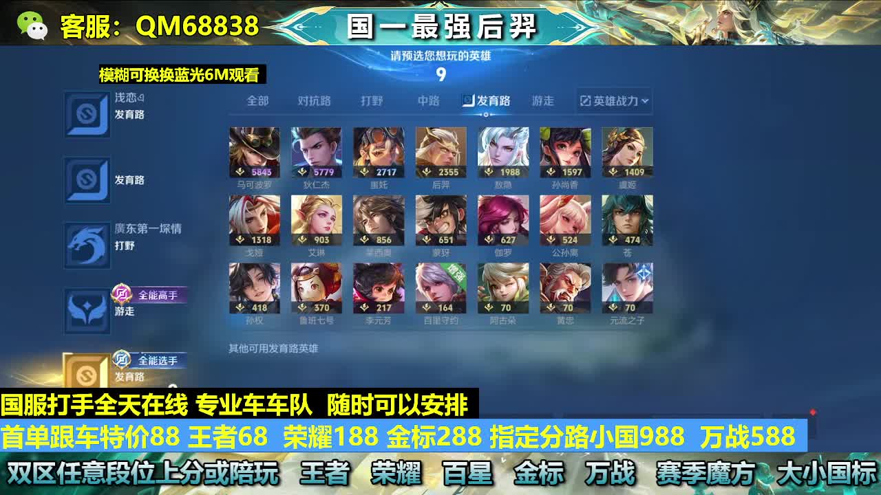 王者68 金标288