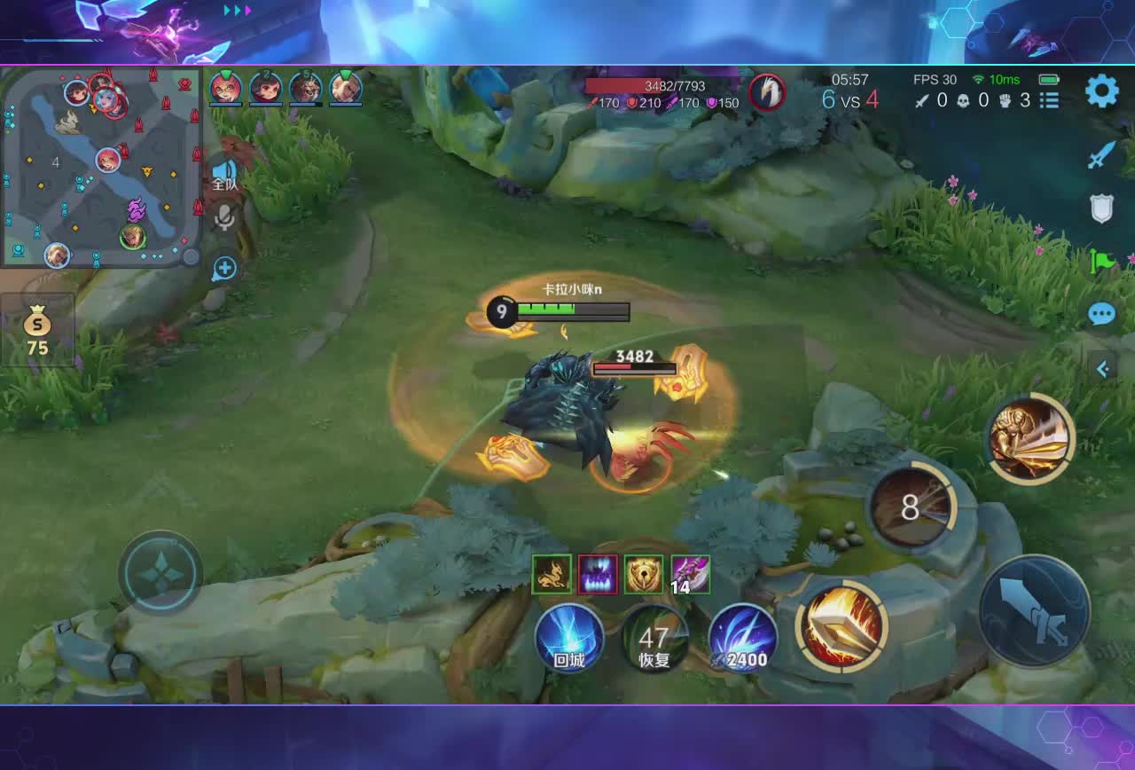 哑巴打王者么人看