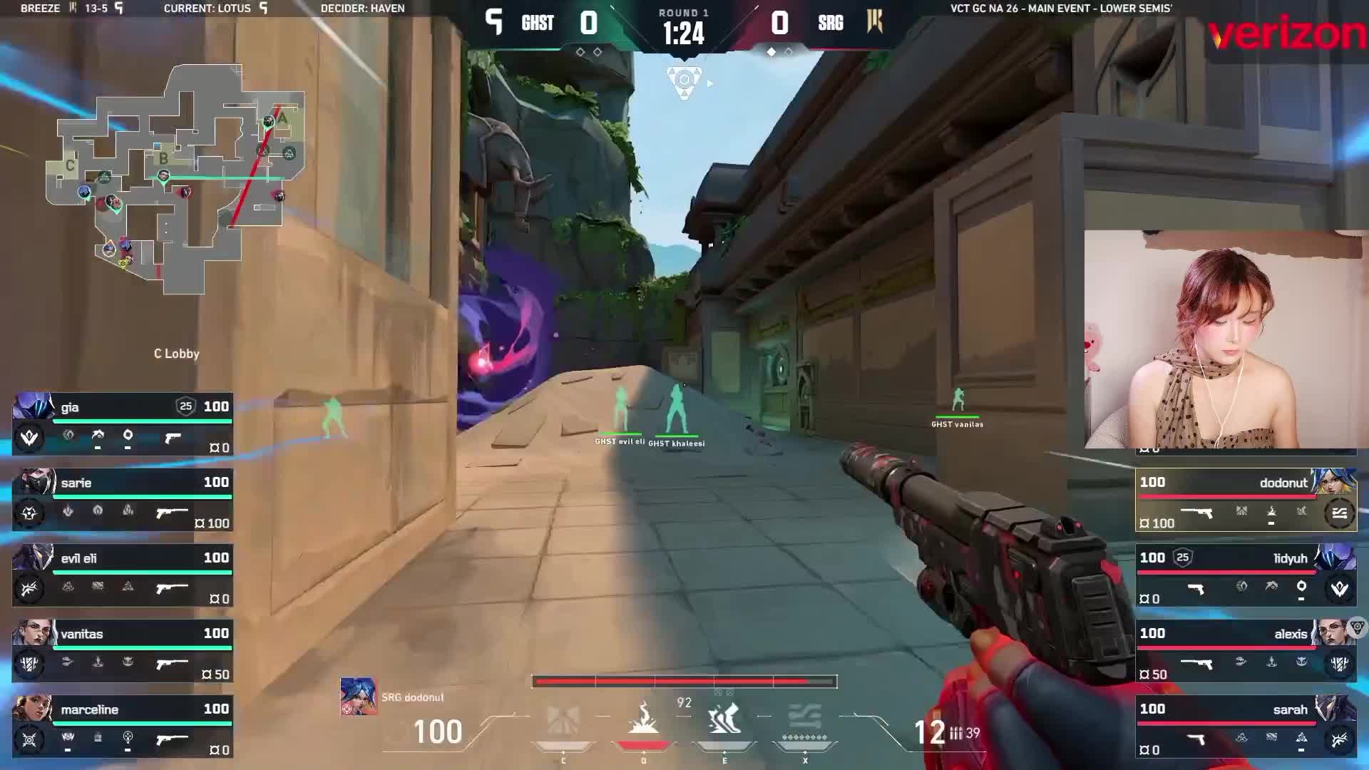 VCL SRG vs GHST