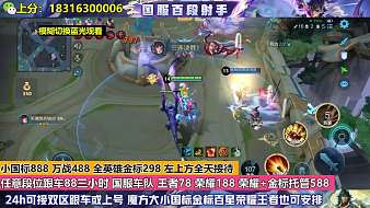 故氏【146段射手】王者榮耀直播_故氏【146段射手】視頻直播 - 虎牙直播