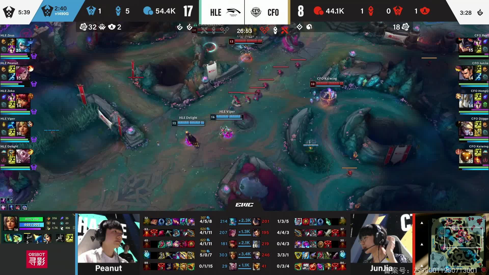 【重播】2025EWC英雄联盟项目