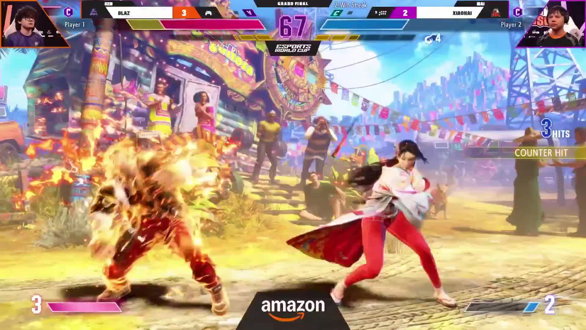 【重播】恭喜xiaohai卫冕EWC街霸6项目冠军！