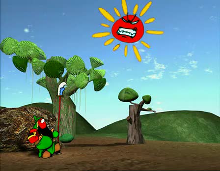 刘关张三活宝，Q版世界大爆笑