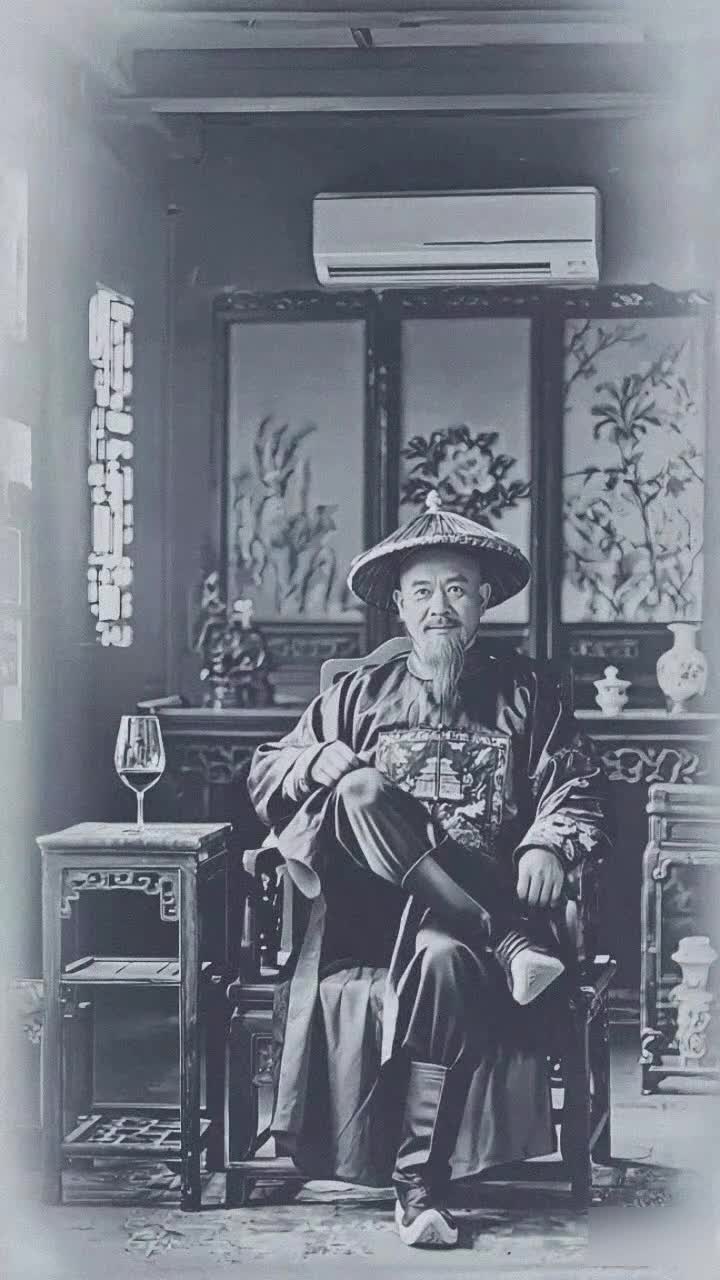 画质越糊，野史越野