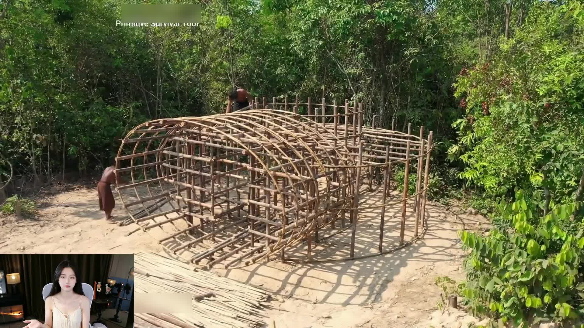 真有人能在原始丛林里建泳池？