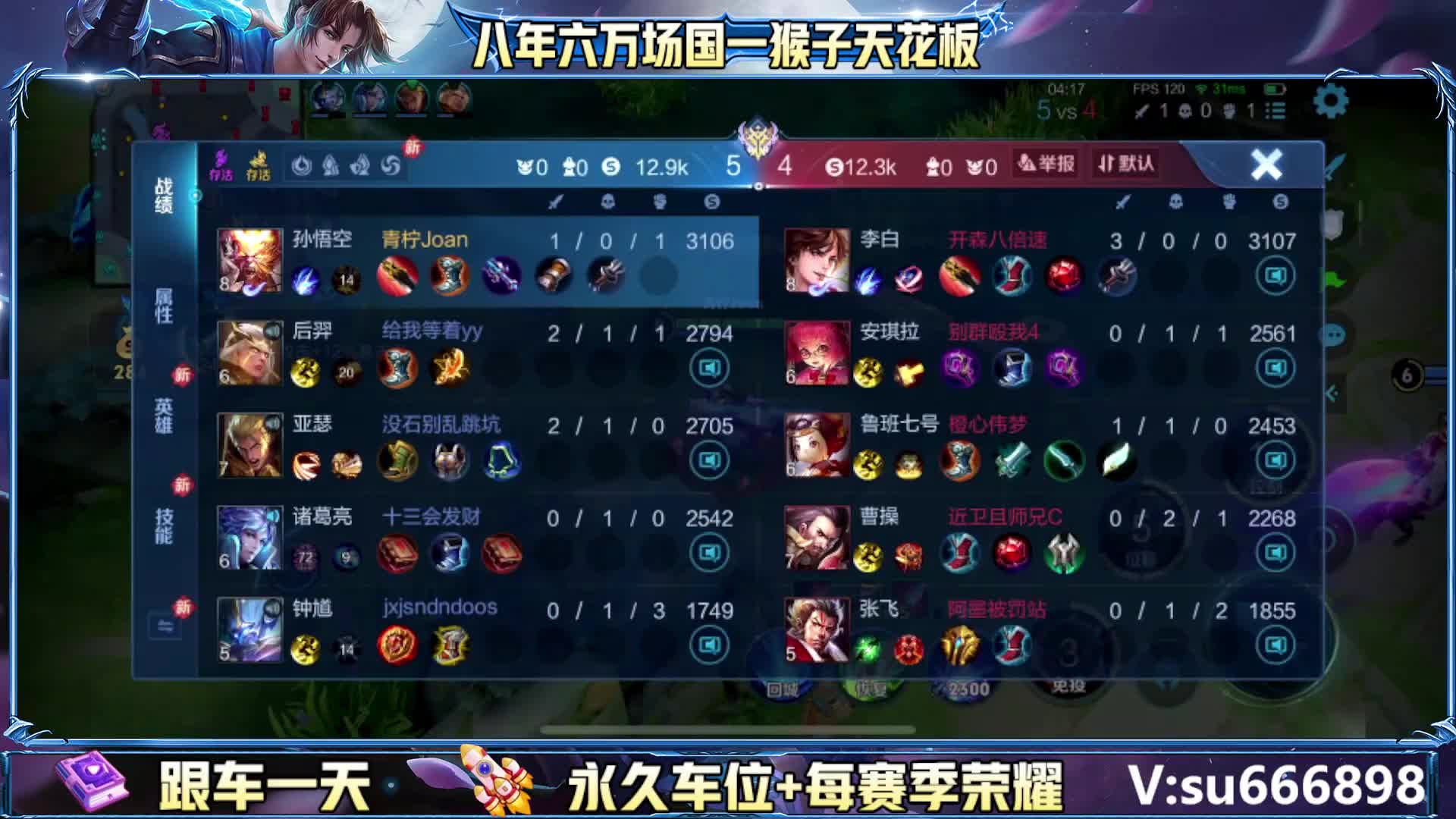 猴子顶级教学带粉中！