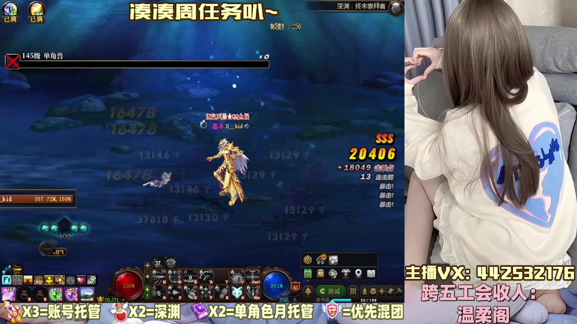 深渊/团本全区接不排队