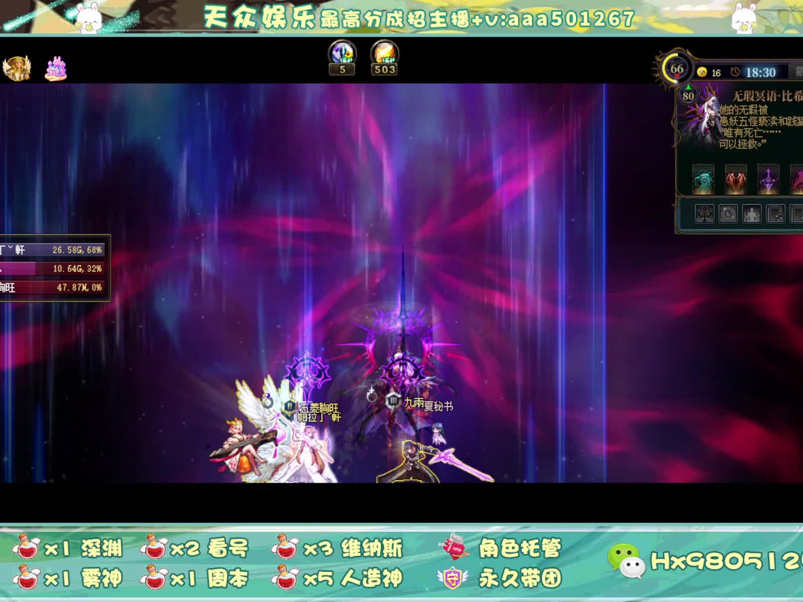 跨六小姐姐 接人造神维纳斯深渊 神话洞察