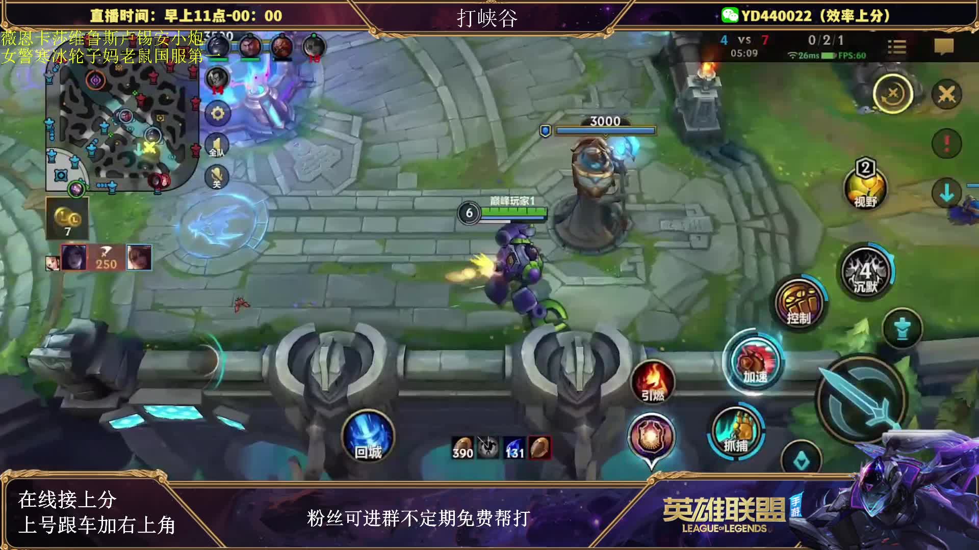 国服顶尖AD在线接