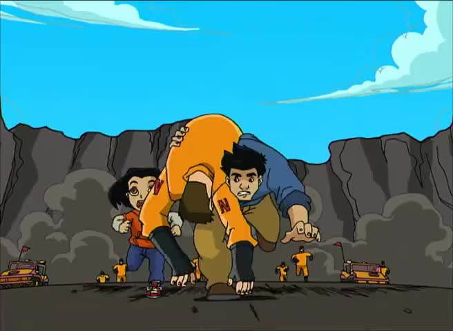 成龍历险记·社会我阿福乌鸦坐飞机