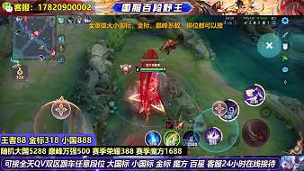 可杰【百段野王帶粉】王者榮耀直播_可杰【百段野王帶粉】視頻直播 - 虎牙直播