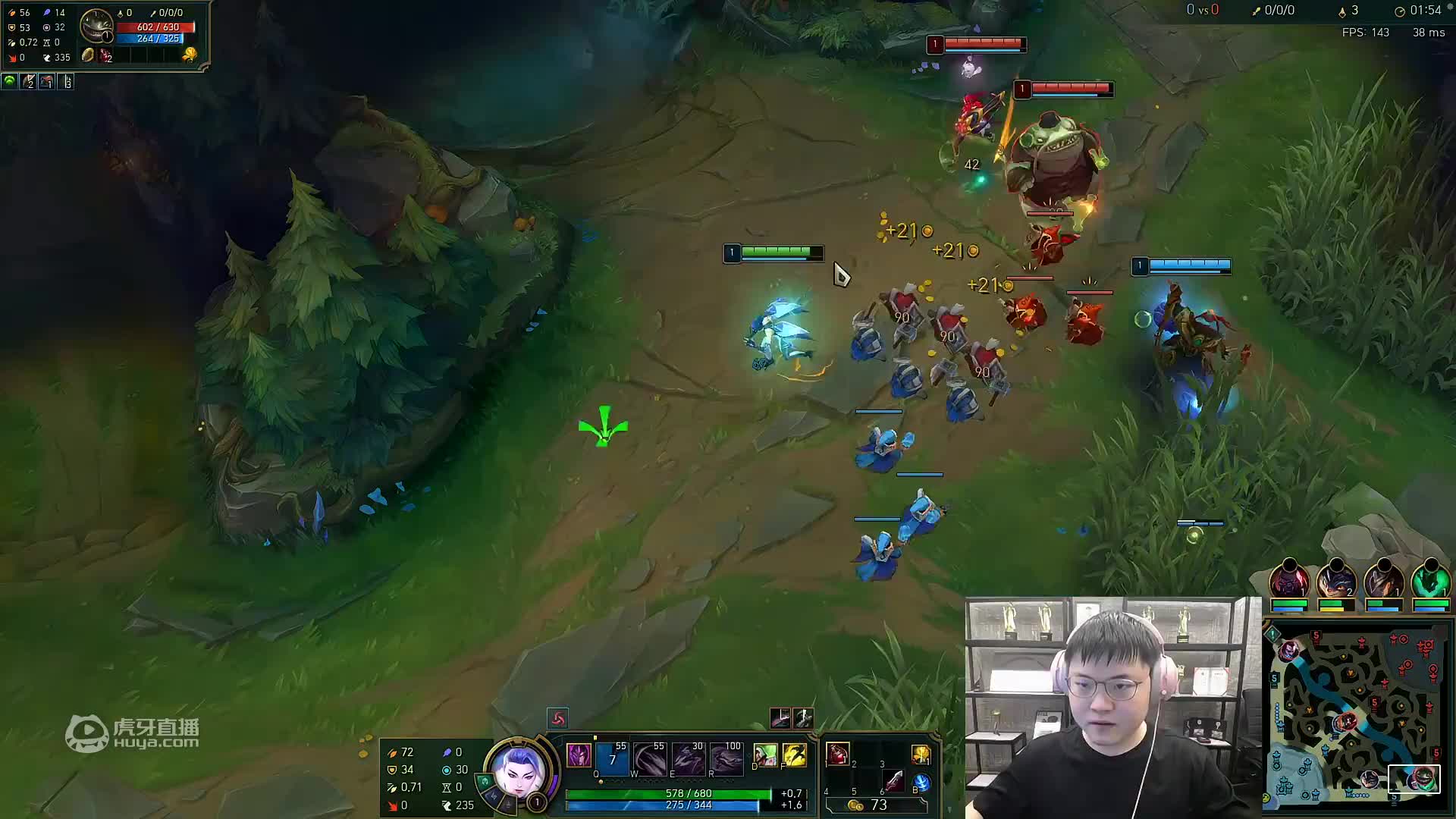 4月24 Uzi四杀卡莎下路直接通关