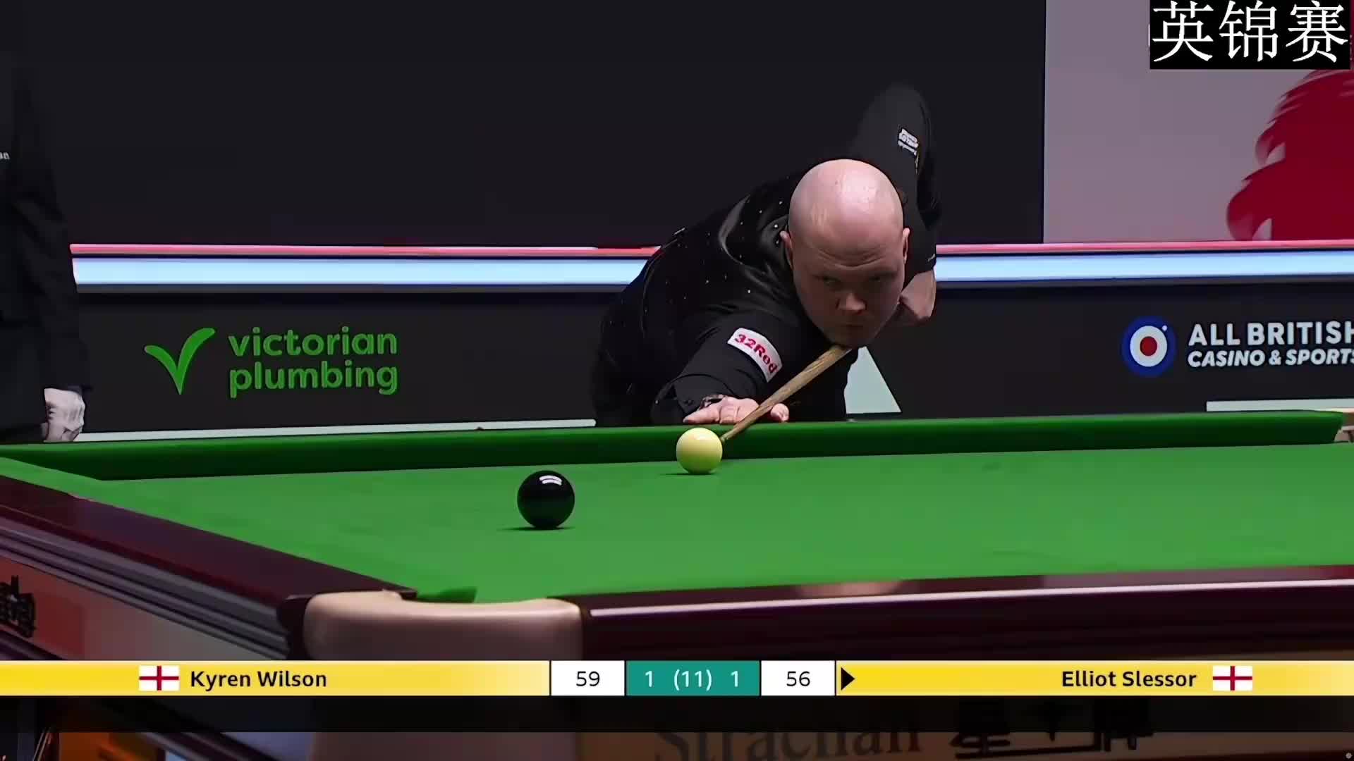 英锦赛直播：囧哥VS斯莱瑟