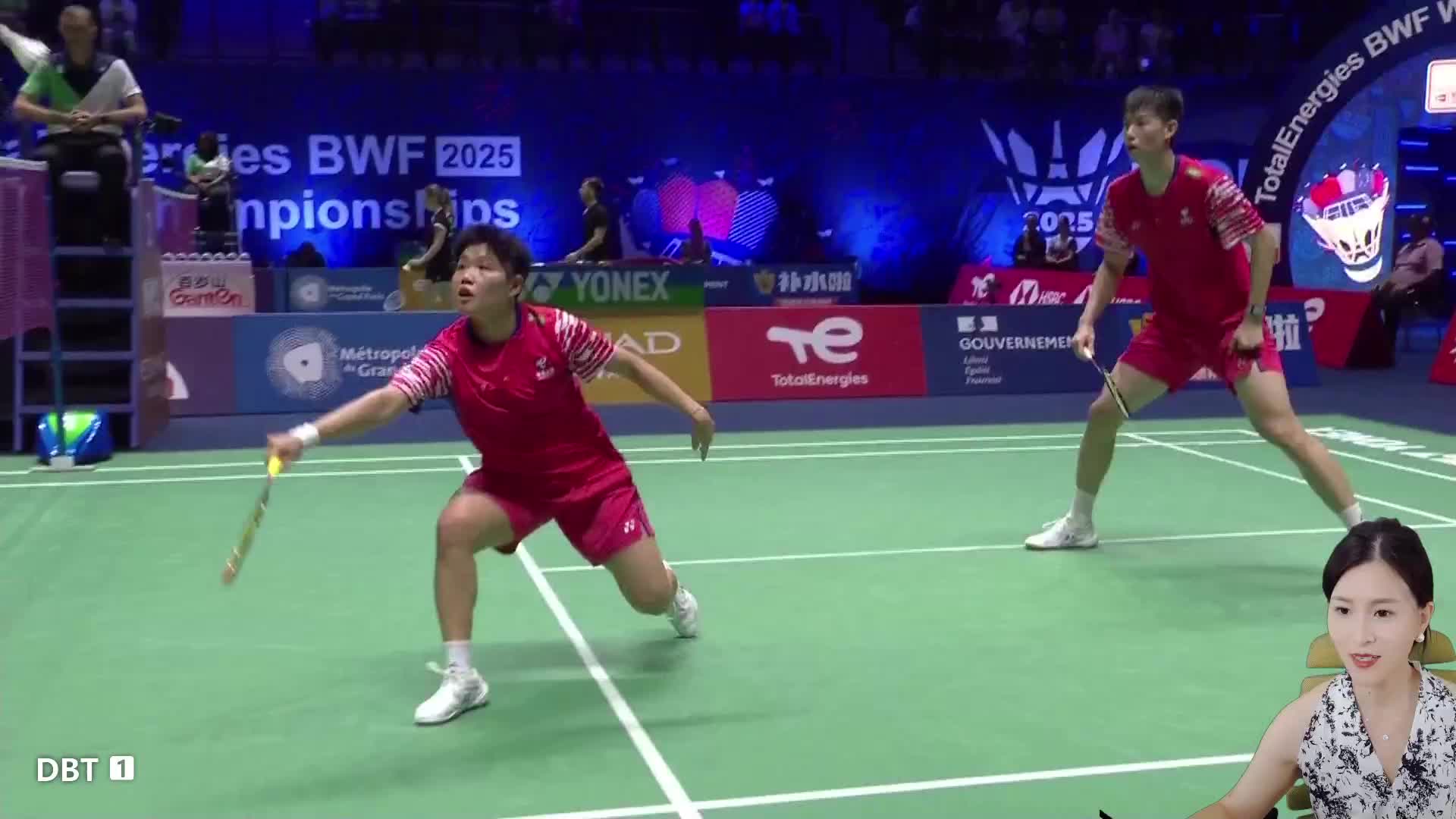 2025世界羽毛球锦标赛3-4场地回放