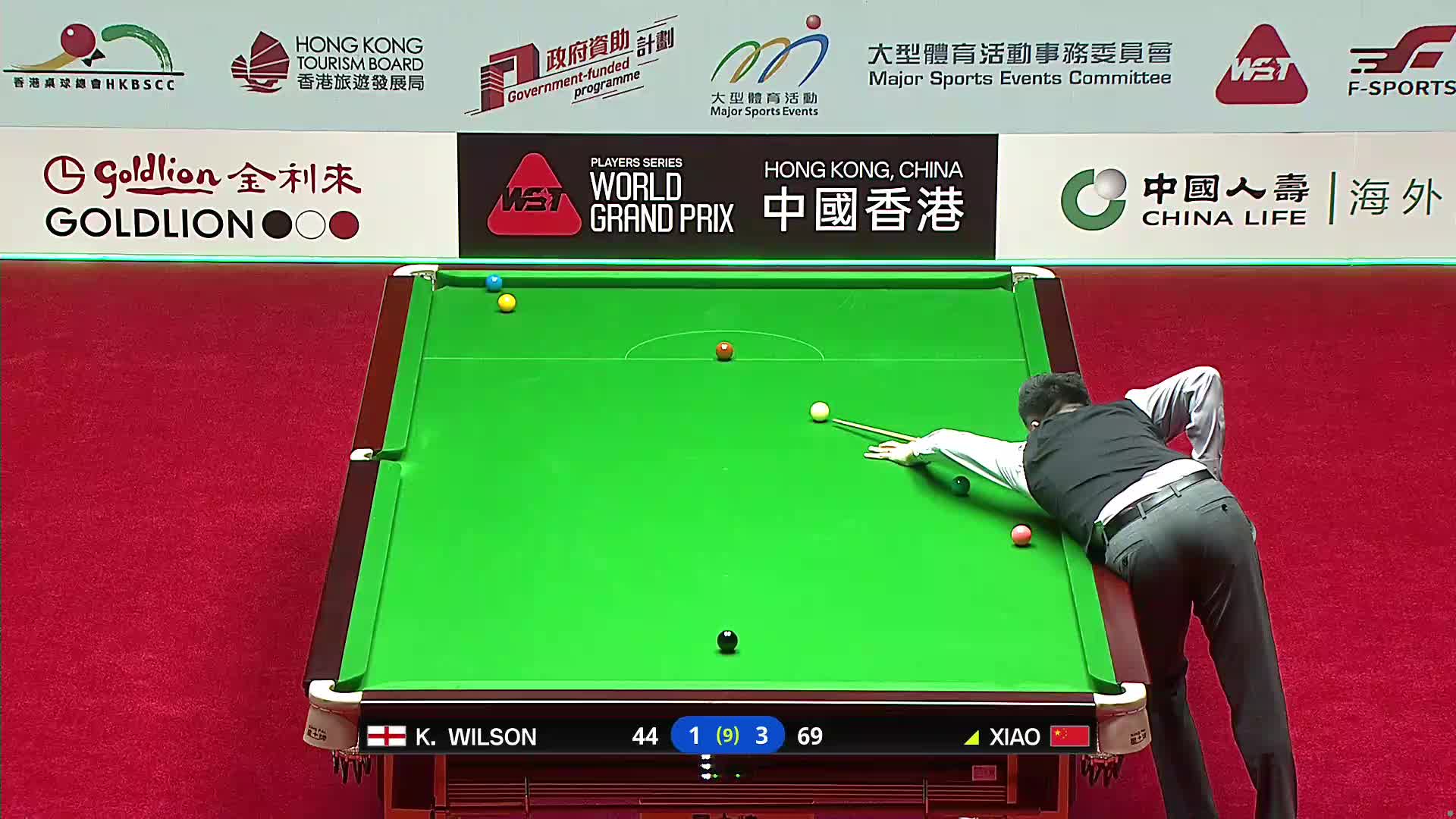 直播 赵心童vs张安达