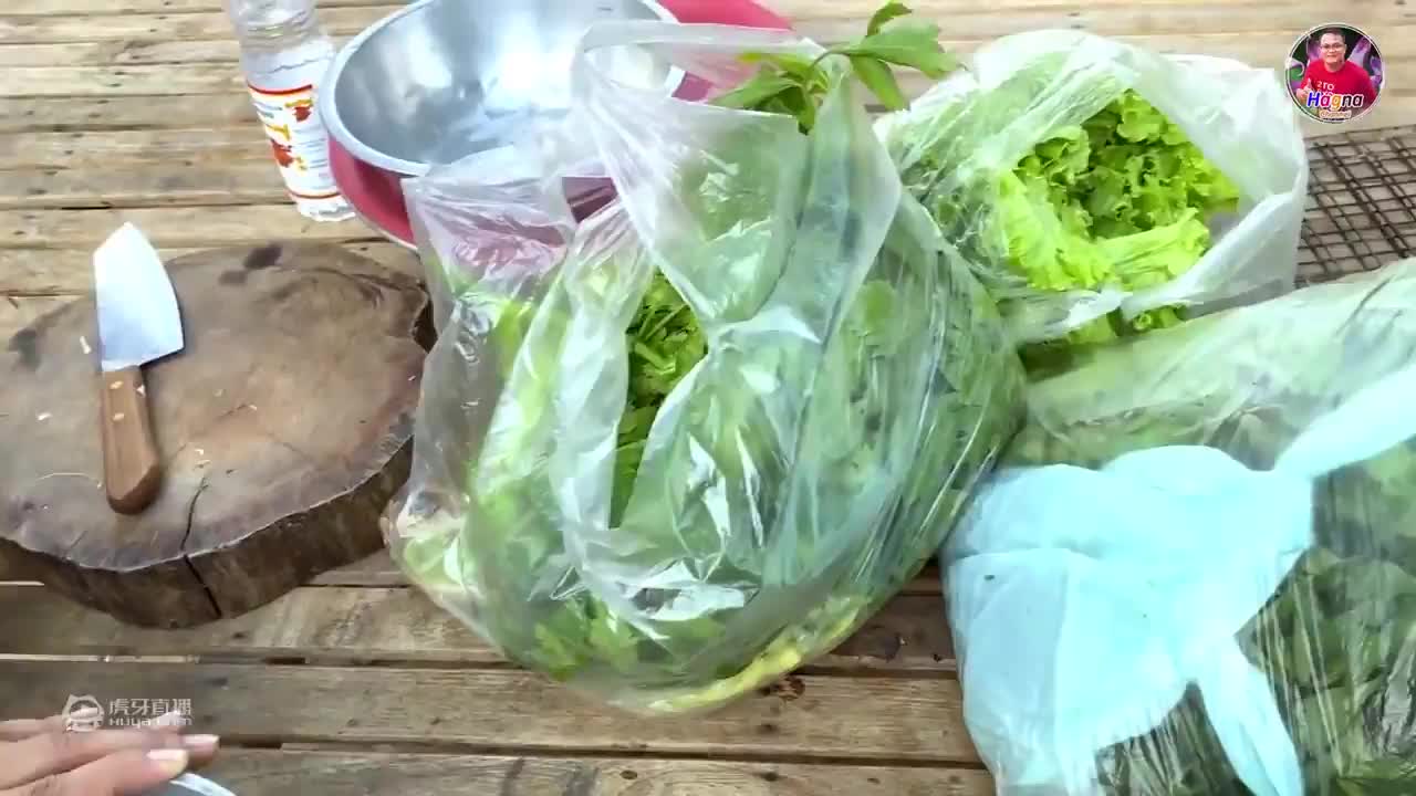 小黑哥买2公斤的大龙虾，做炭烤龙虾，包上生菜根本停不下来