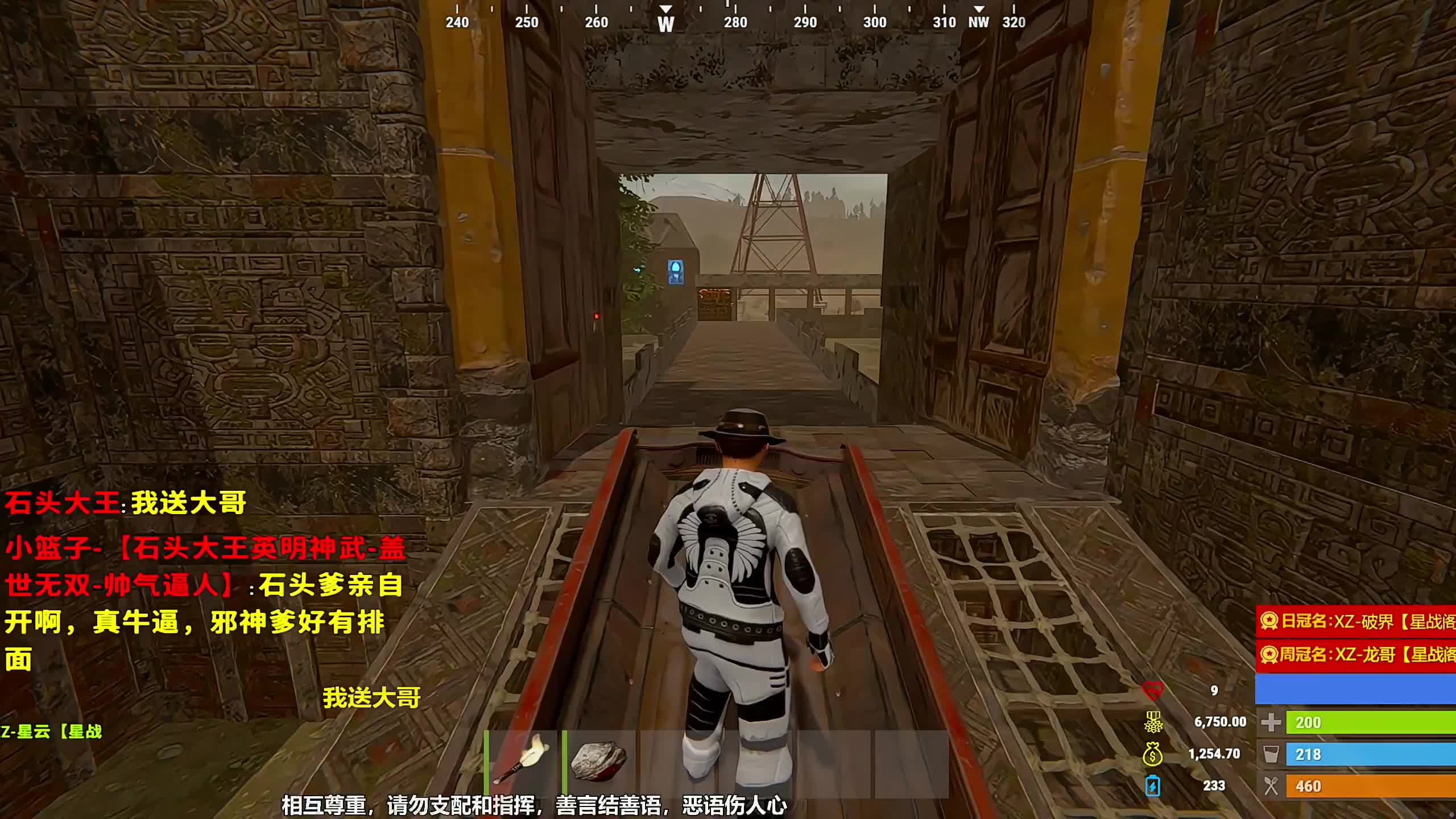 支援二楞，看看石头